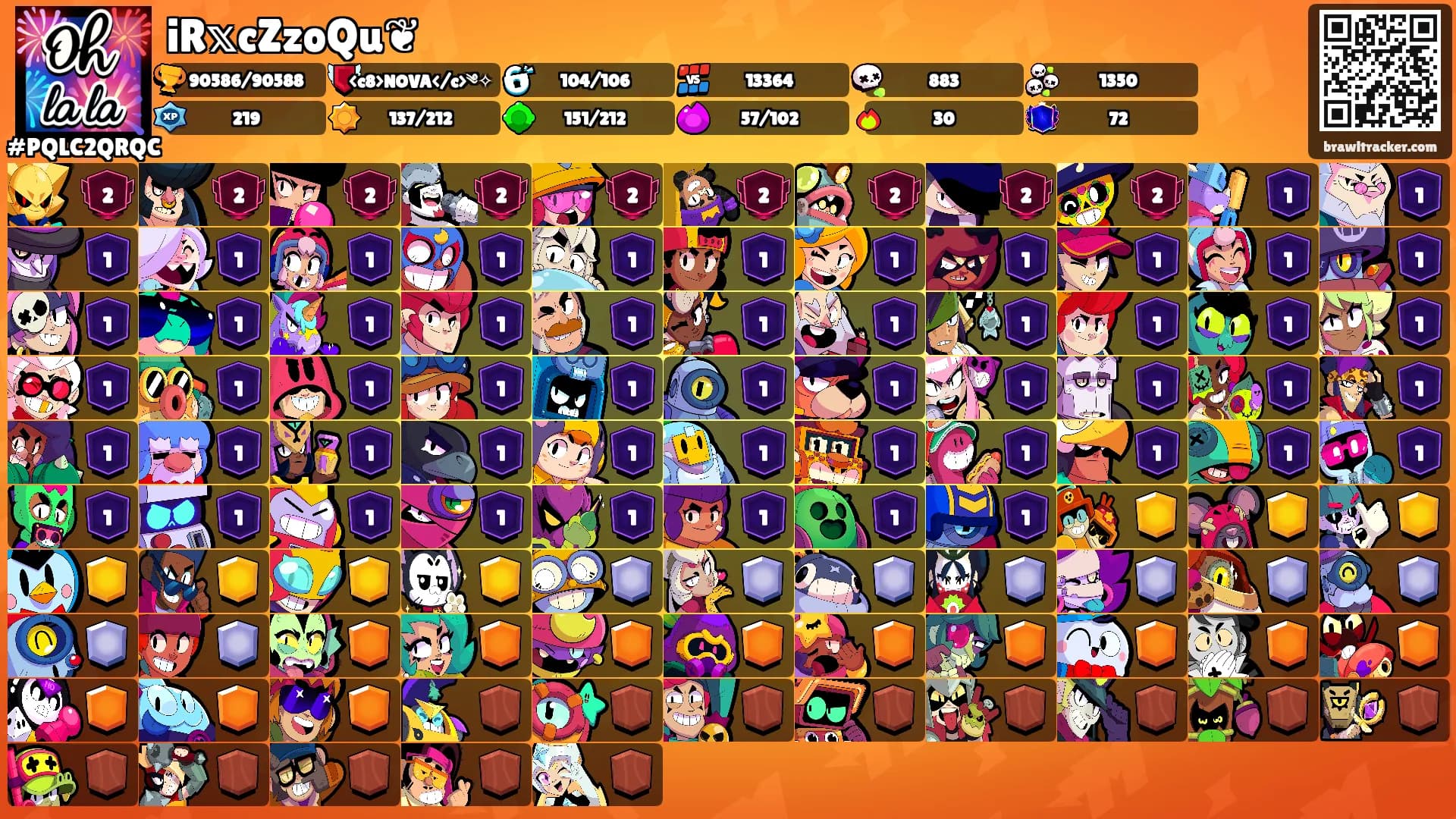 iR𝕩cZzoQu❦'s Ranks