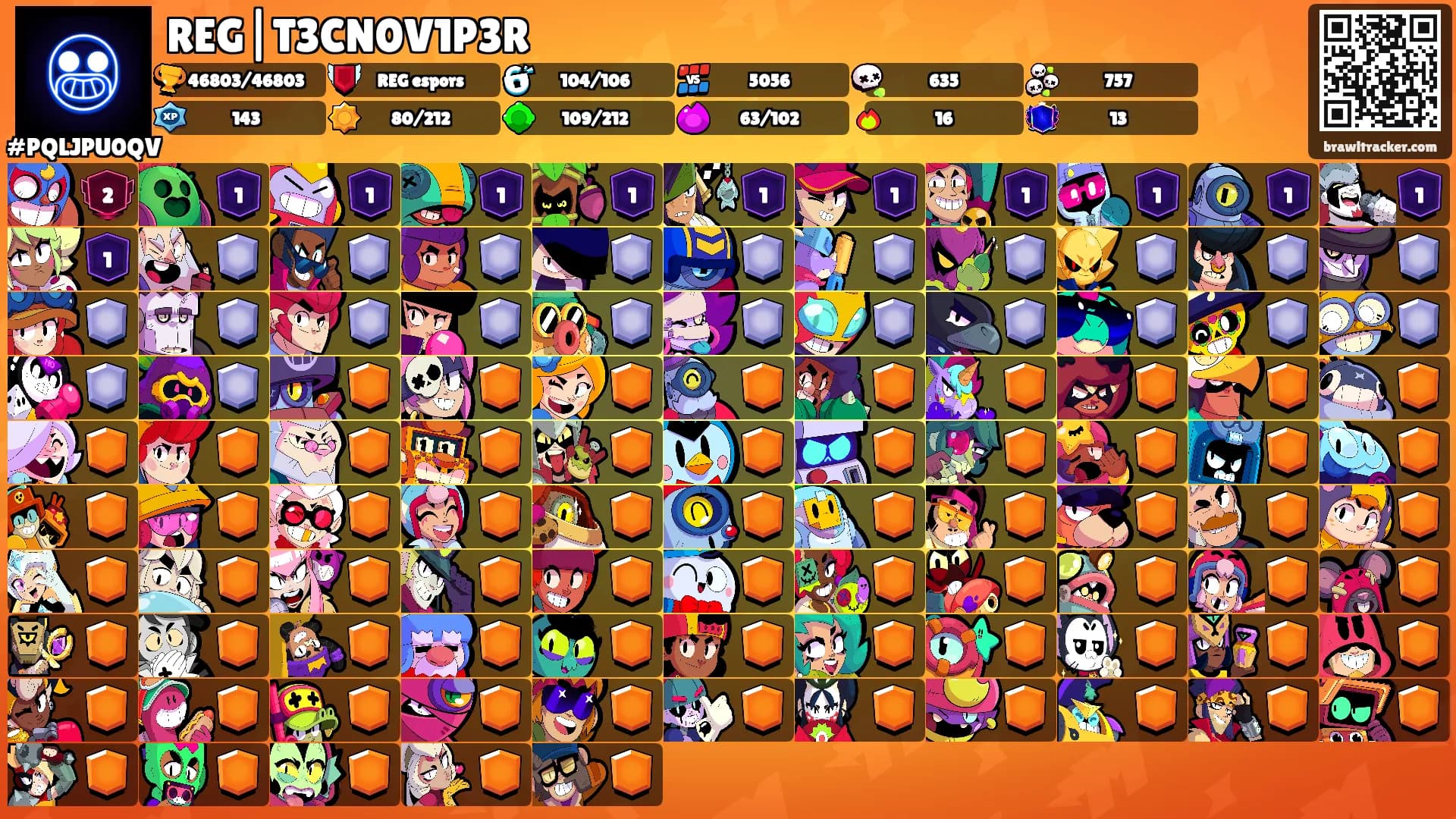 REG|T3CN0V1P3R's Ranks