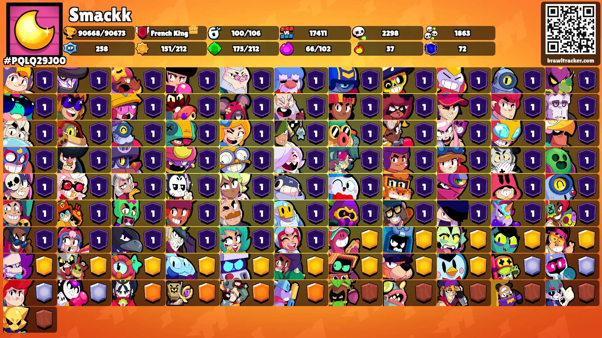 Smackk's Ranks