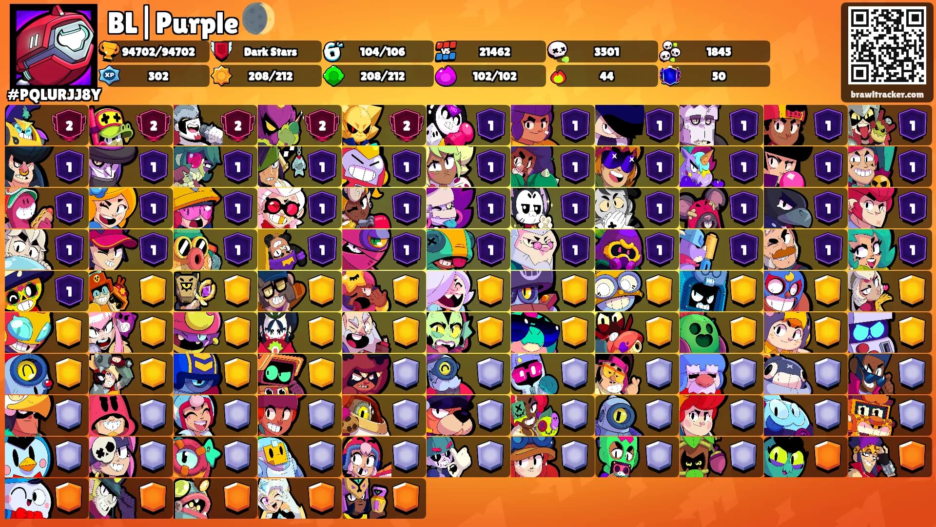 BL|Purple 🌒's Ranks