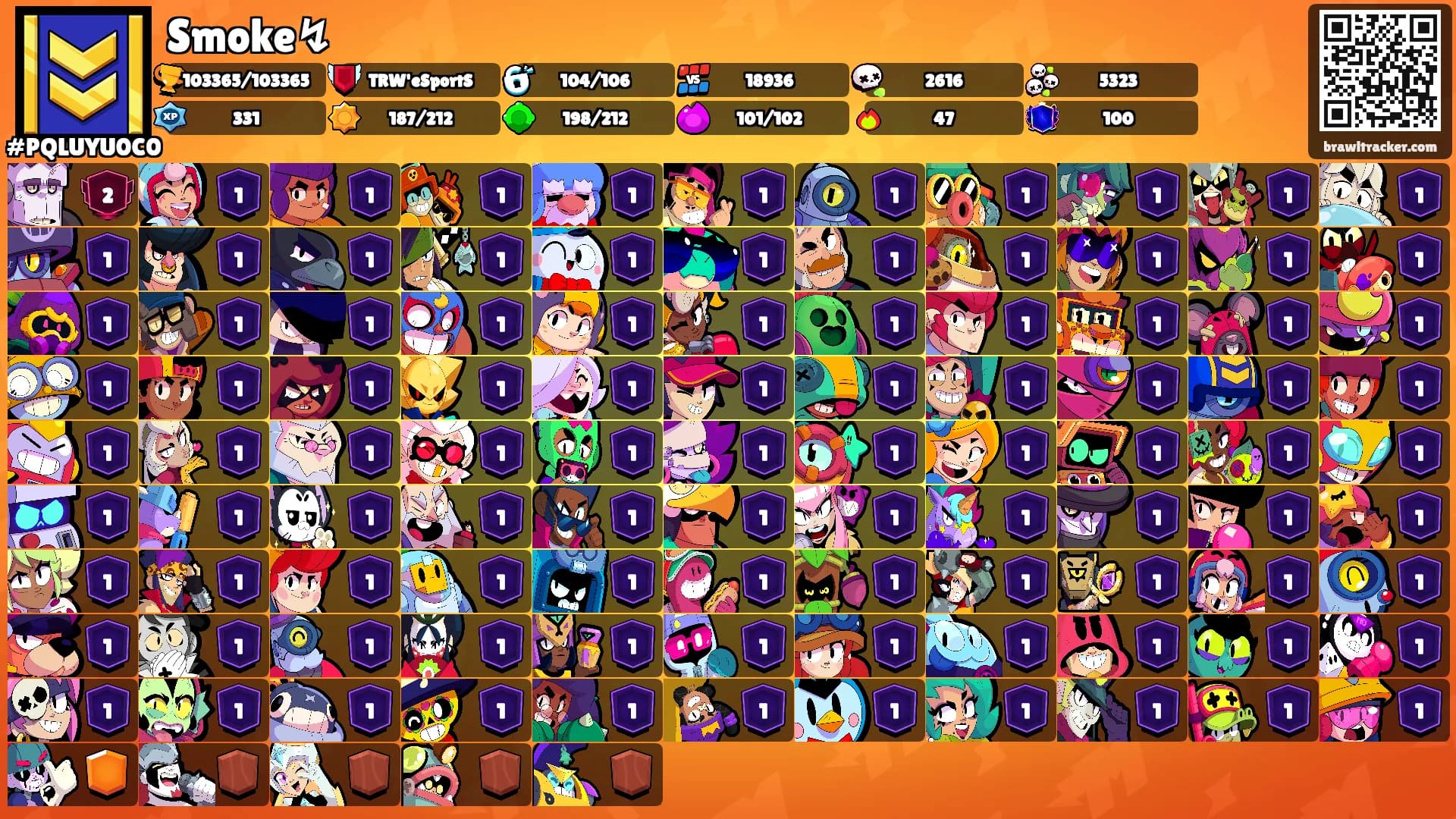 Smoke↯'s Ranks