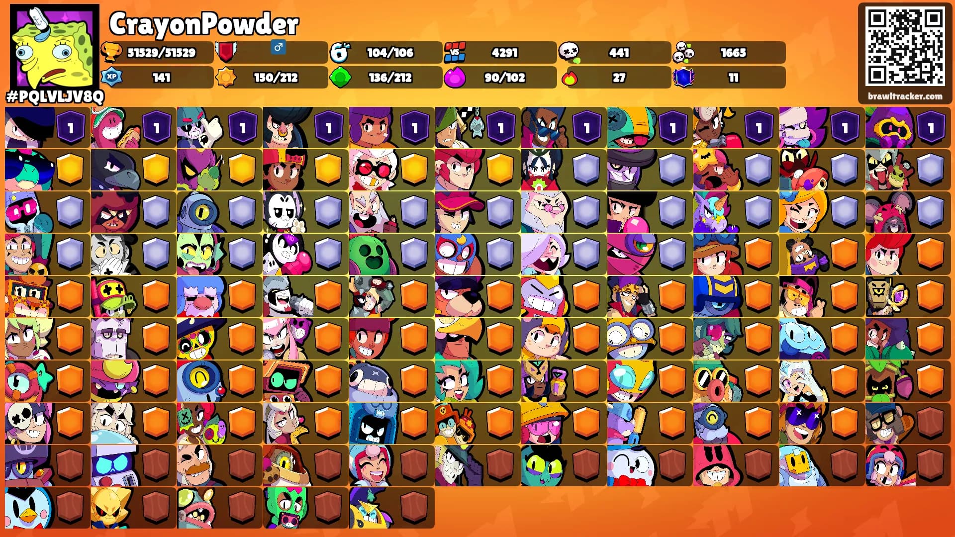 CrayonPowder's Ranks