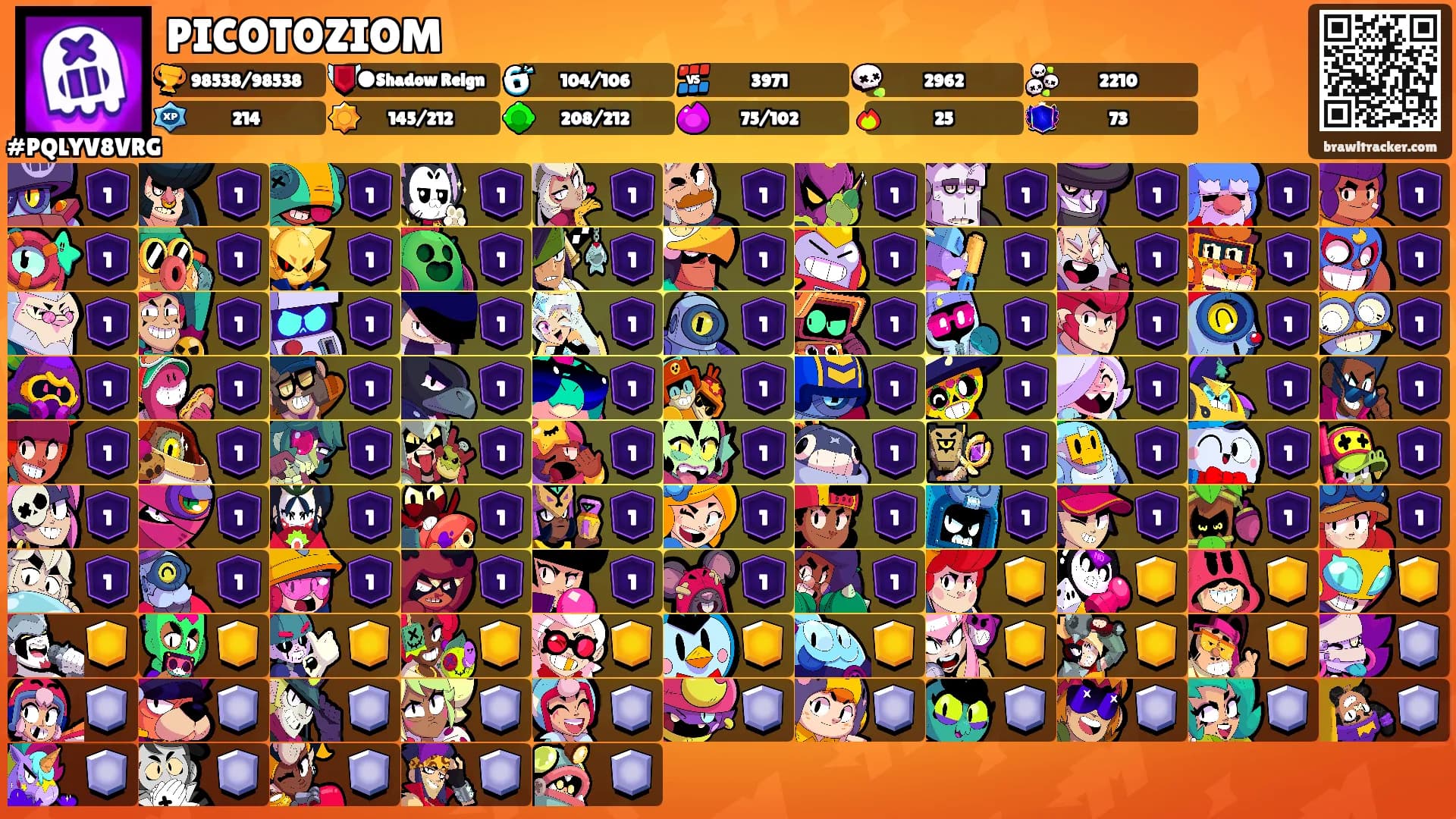 PICOTOZIOM's Ranks