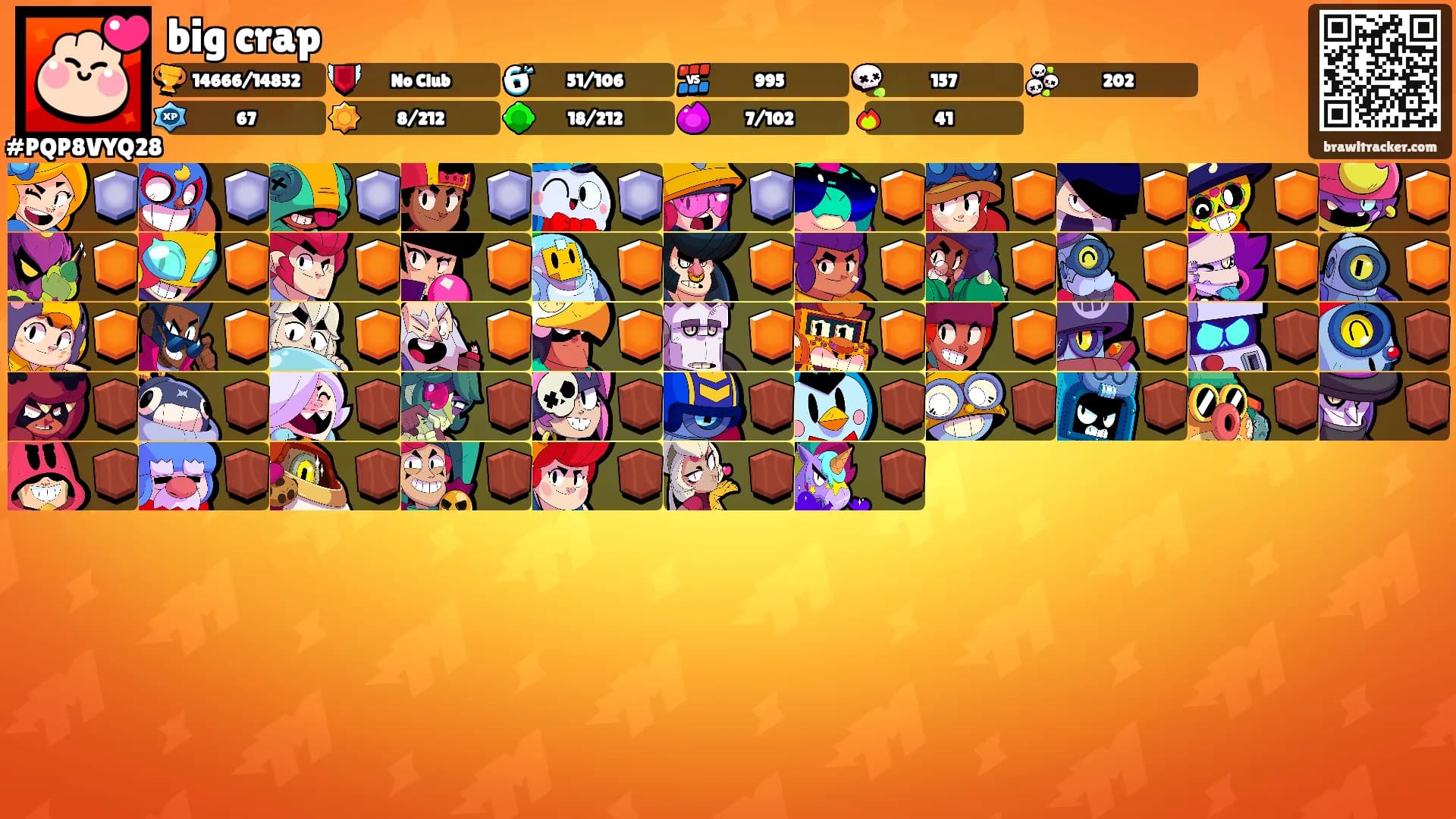 big crap's Ranks