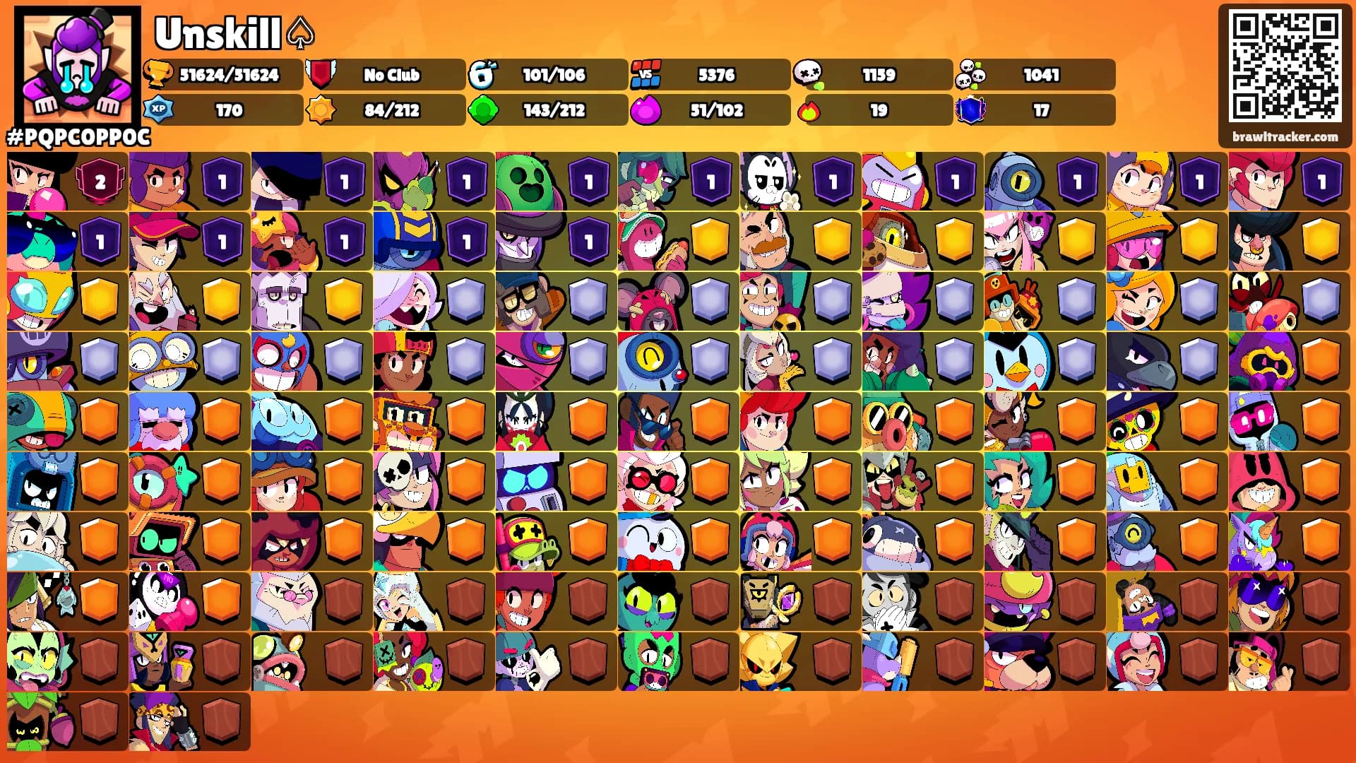 Unskill♤'s Ranks