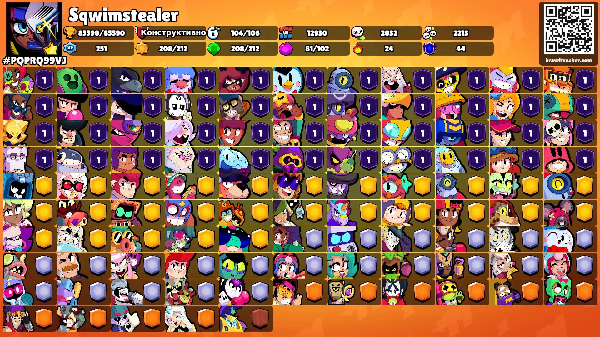 Sqwimstealer's Ranks