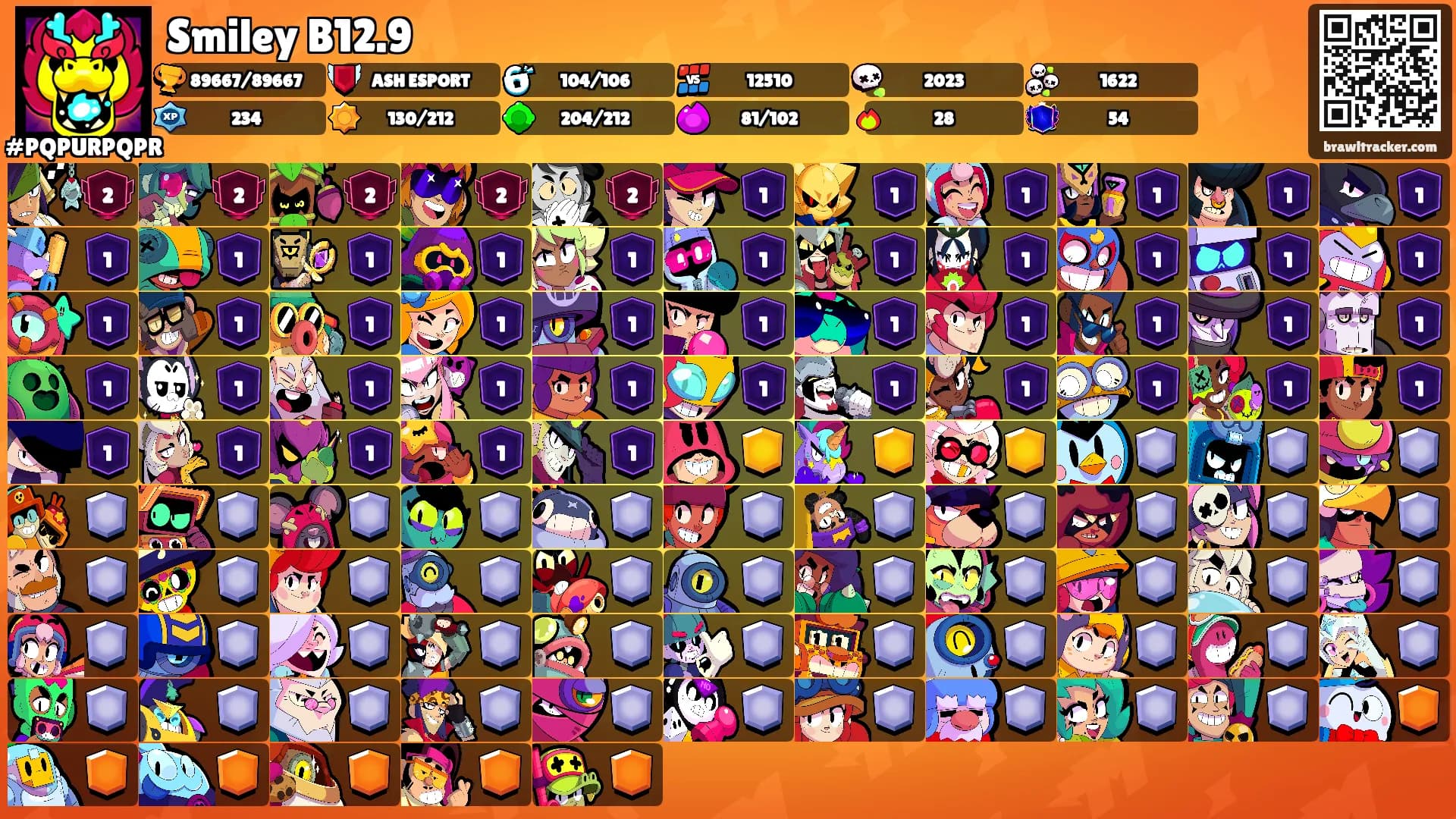 Smiley B12.9's Ranks