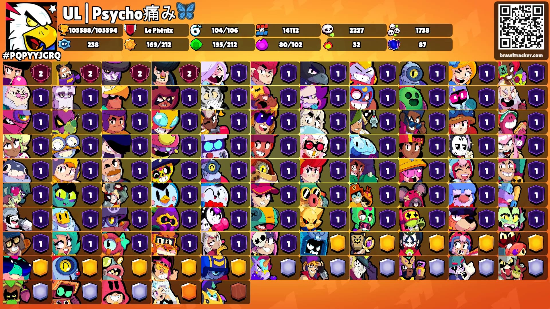 UL|Psycho痛み🦋's Ranks