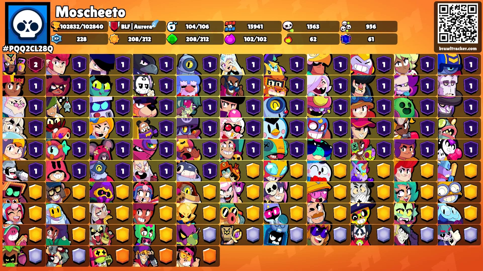 Moscheeto's Ranks