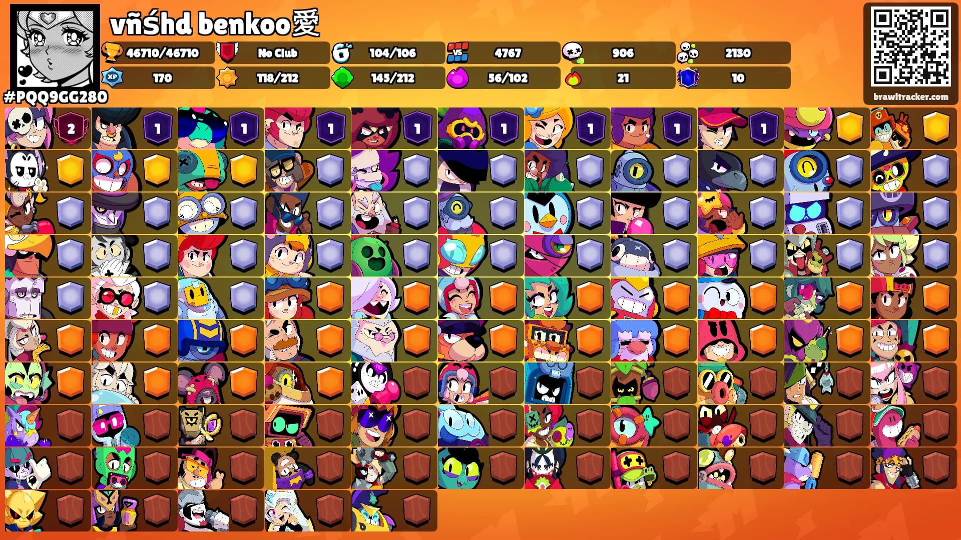 vñśhd benkoo愛's Ranks