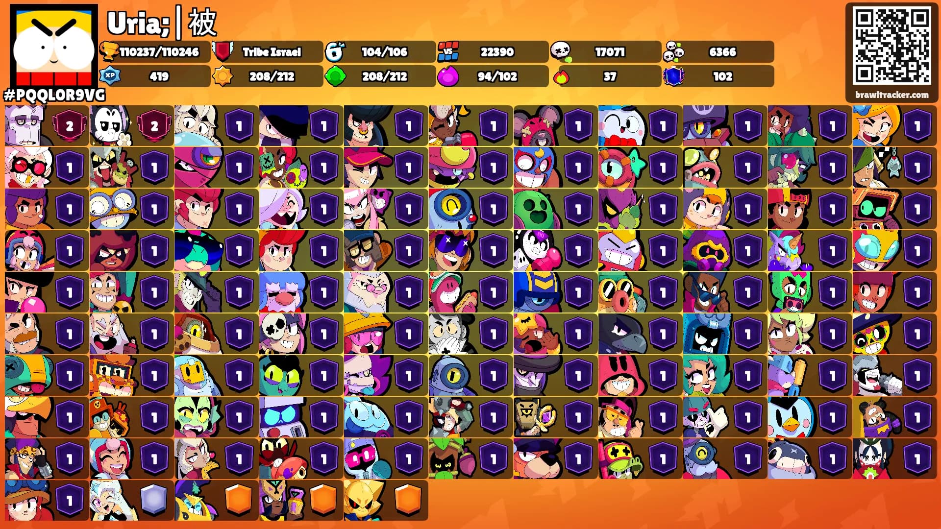 Uria;|被's Ranks