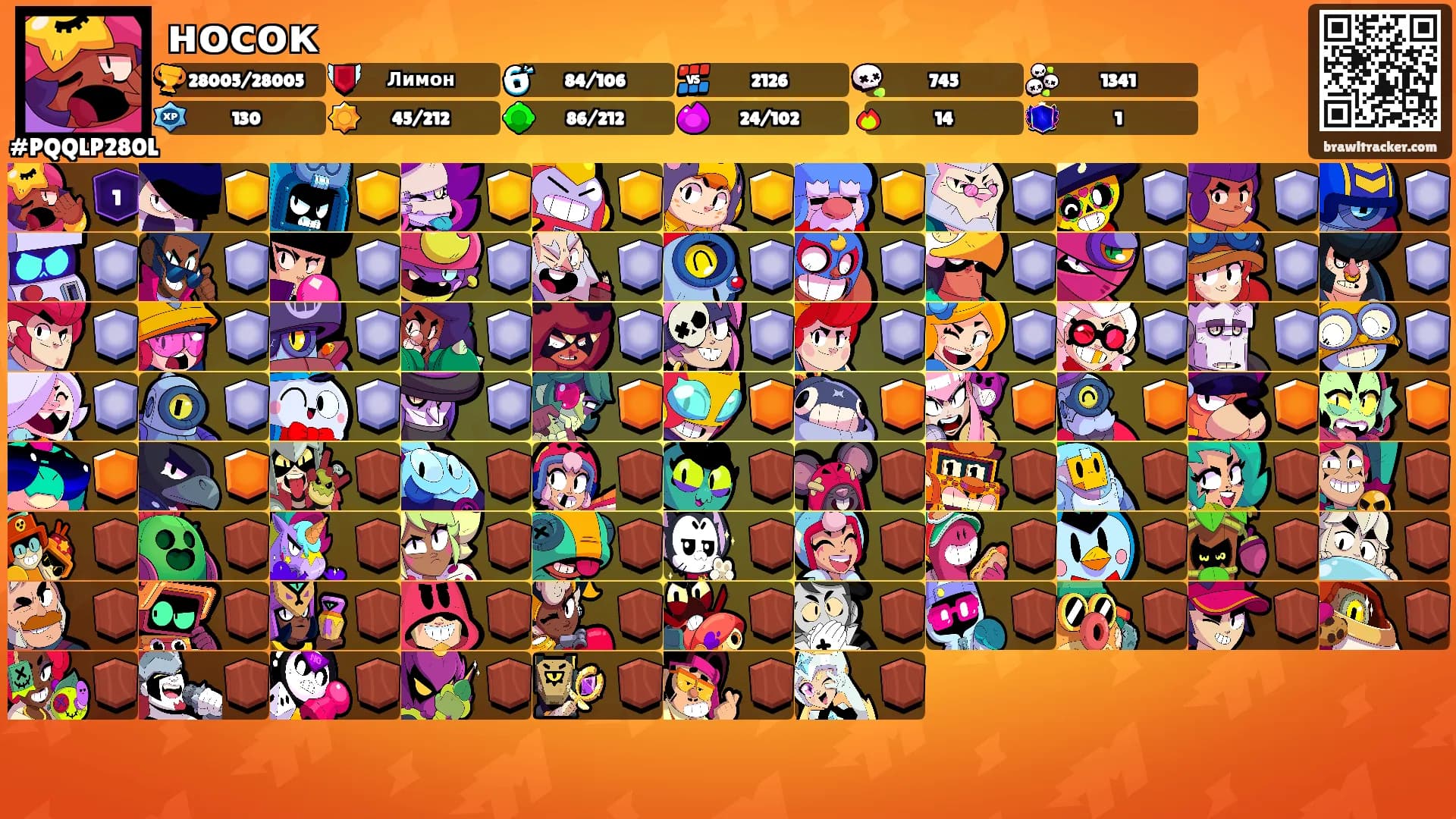 носок's Ranks