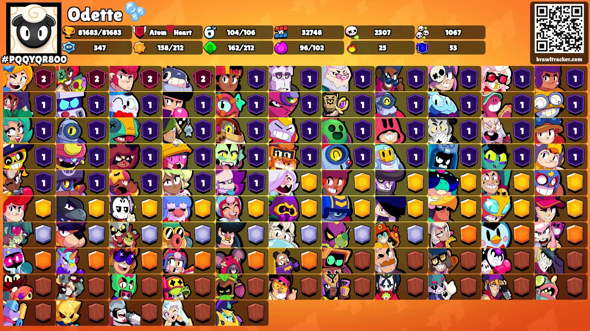 Odette 🫧's Ranks