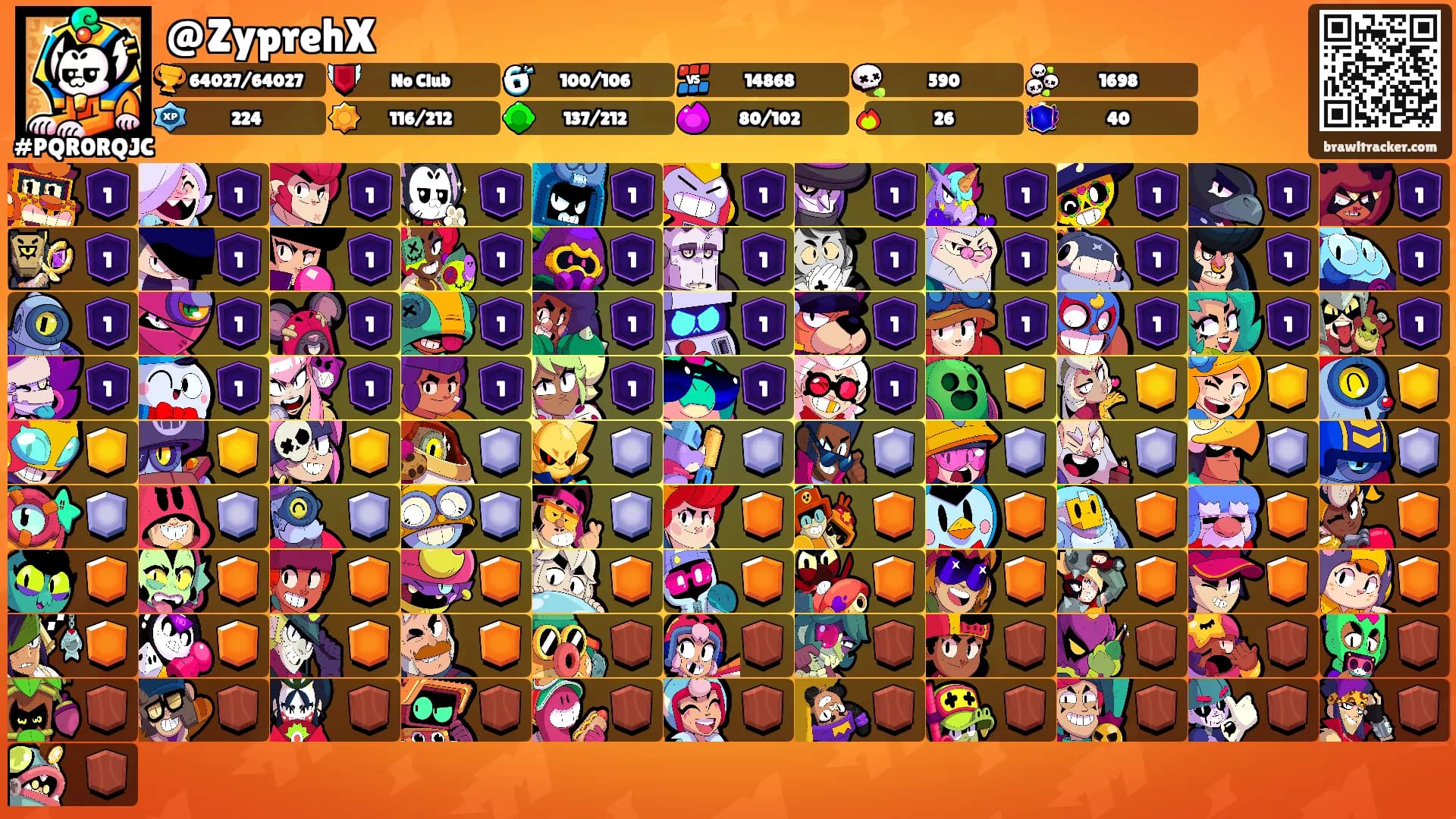 @ZyprehX's Ranks