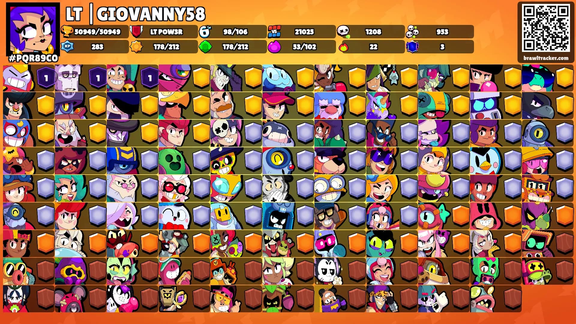 LT |GIOVANNY58's Ranks