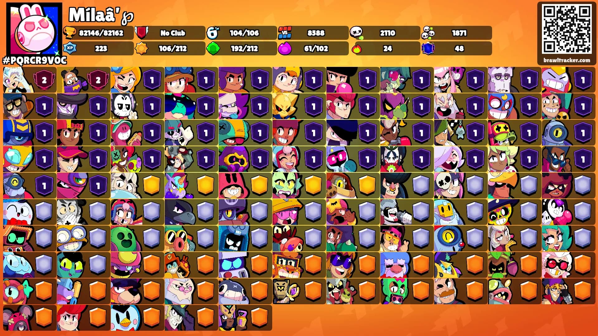 Mílaâ’℘'s Ranks