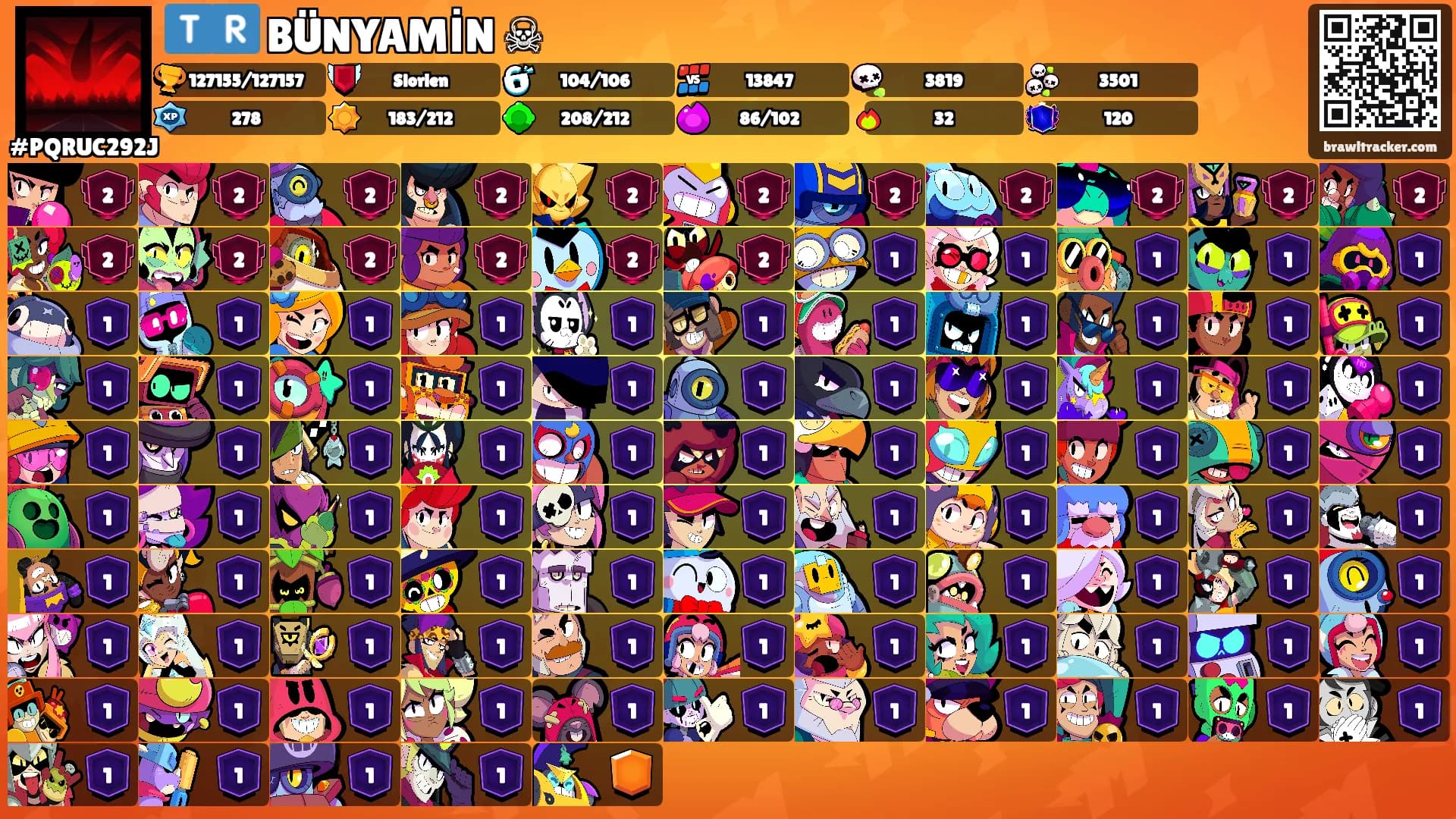 🇹🇷 BÜNYAMİN ☠'s Ranks