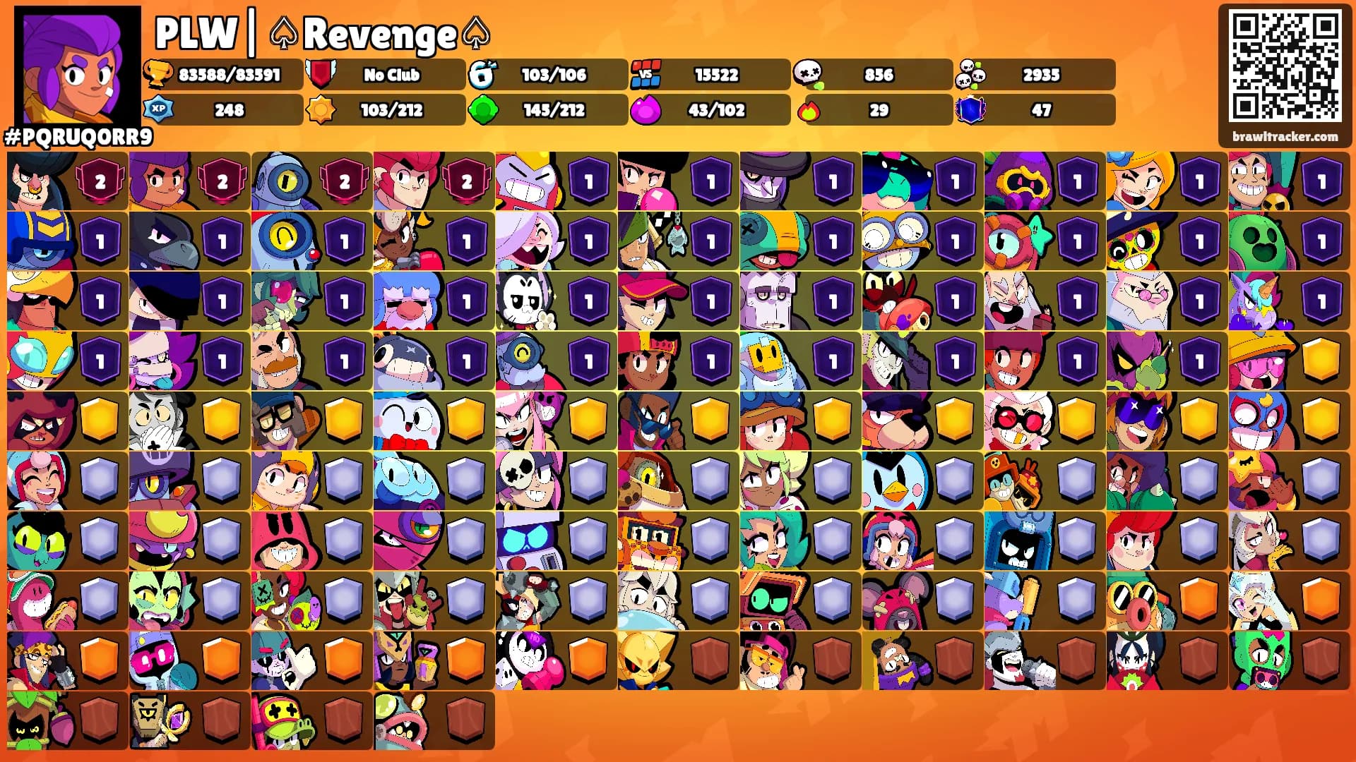PLW|♤Revenge♤'s Ranks