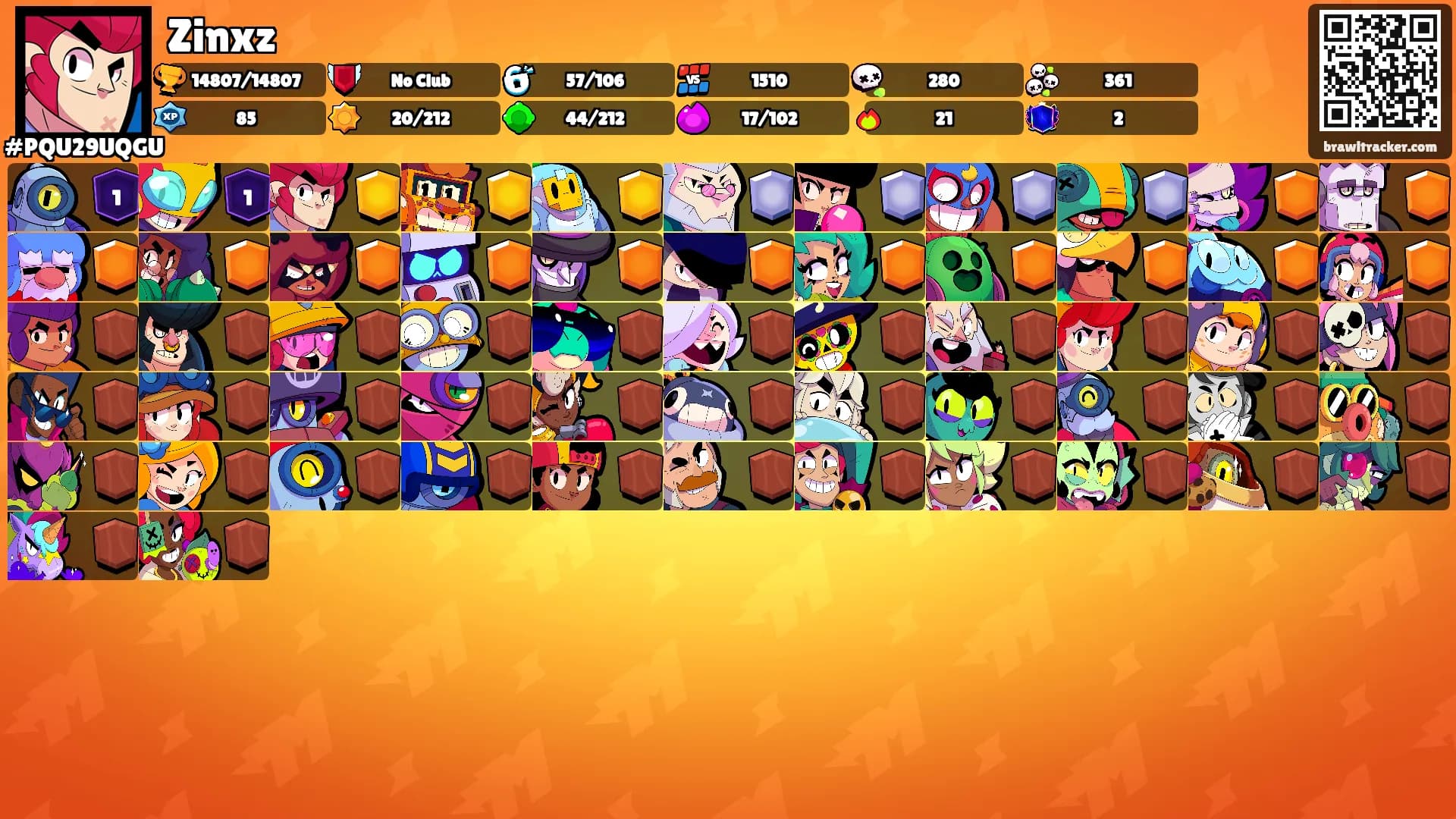 Zinxz's Ranks