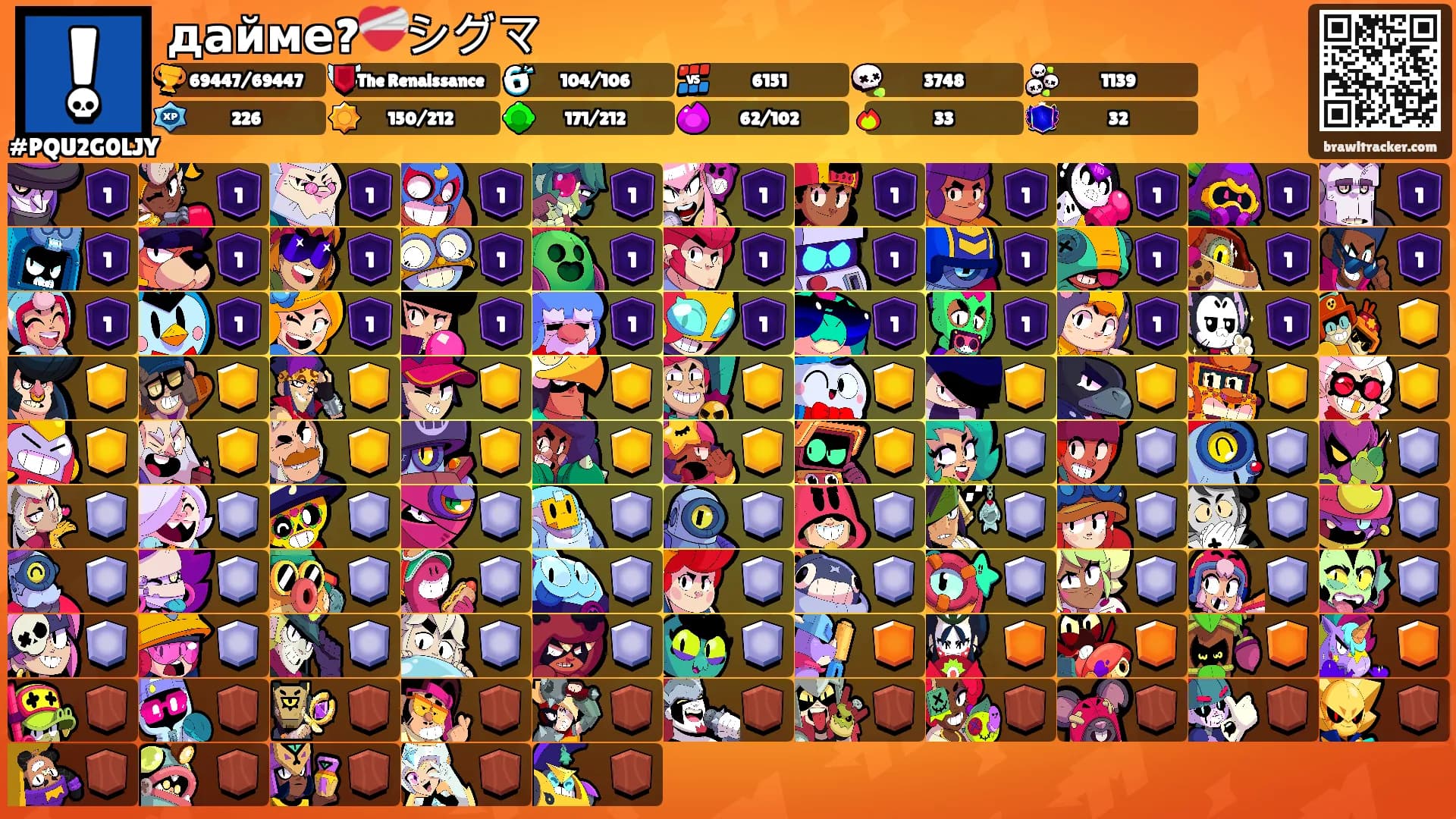 дайме?❤️‍🩹シグマ's Ranks