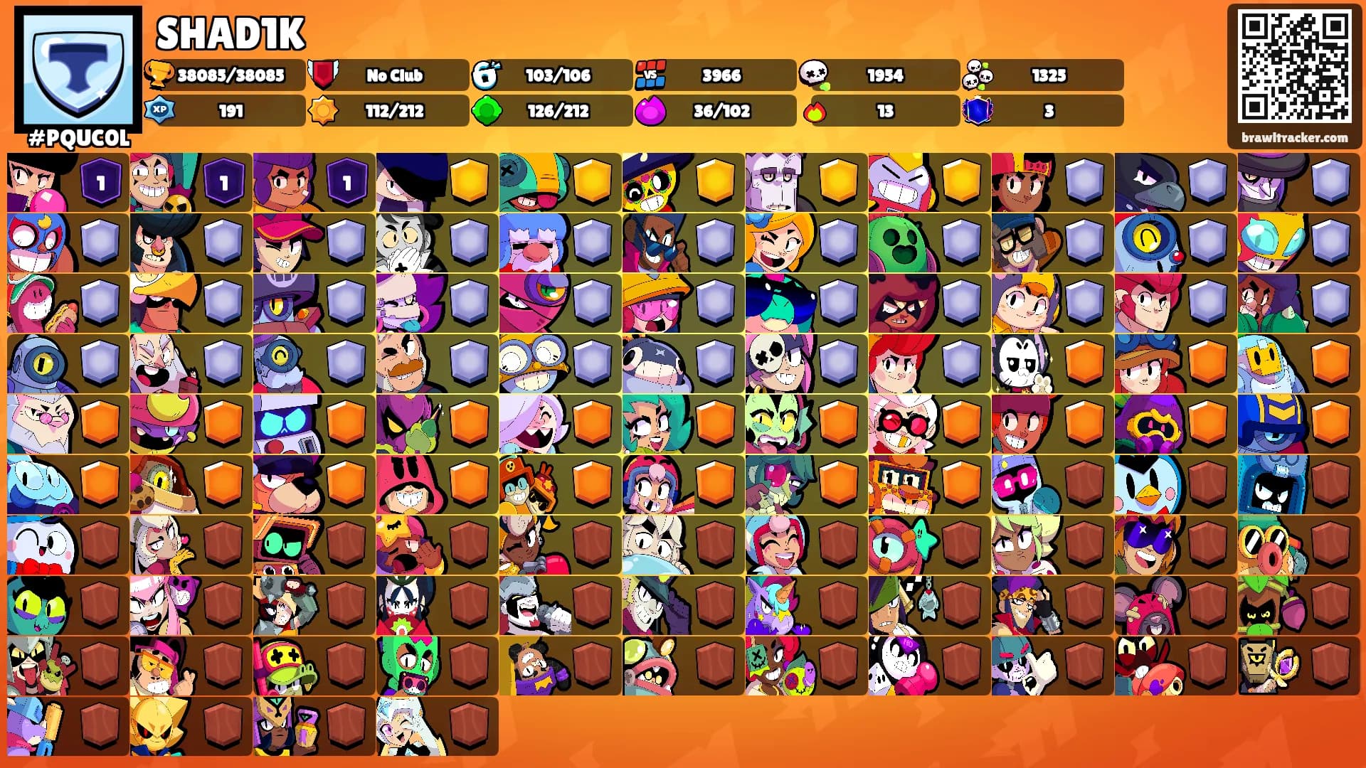 SHAD1K's Ranks