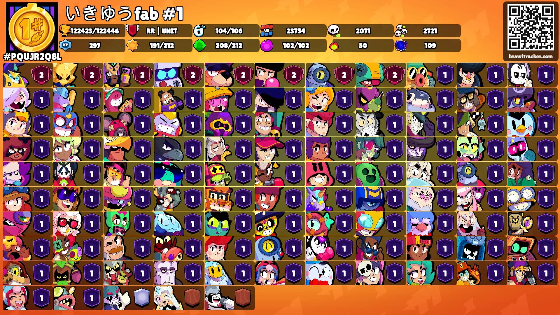 いきゆうfab #1's Ranks