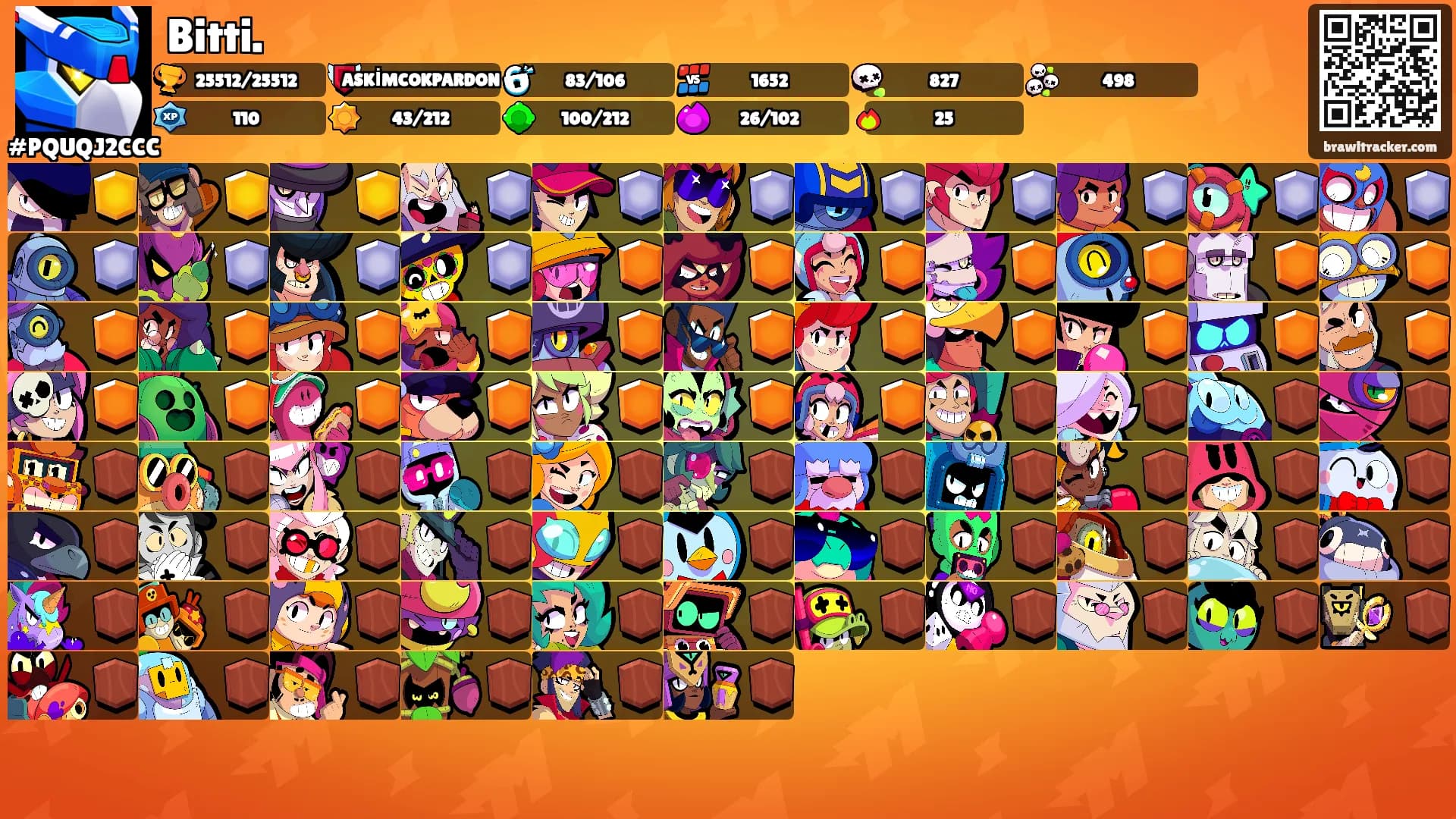 Bitti.'s Ranks