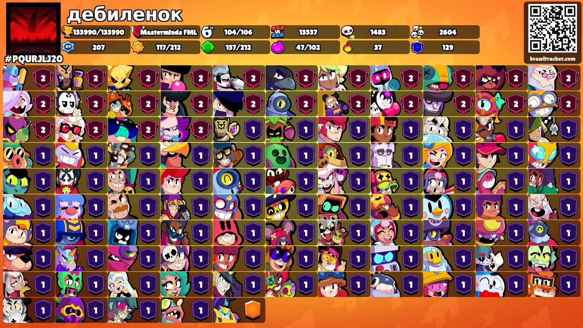 дебиленок's Ranks