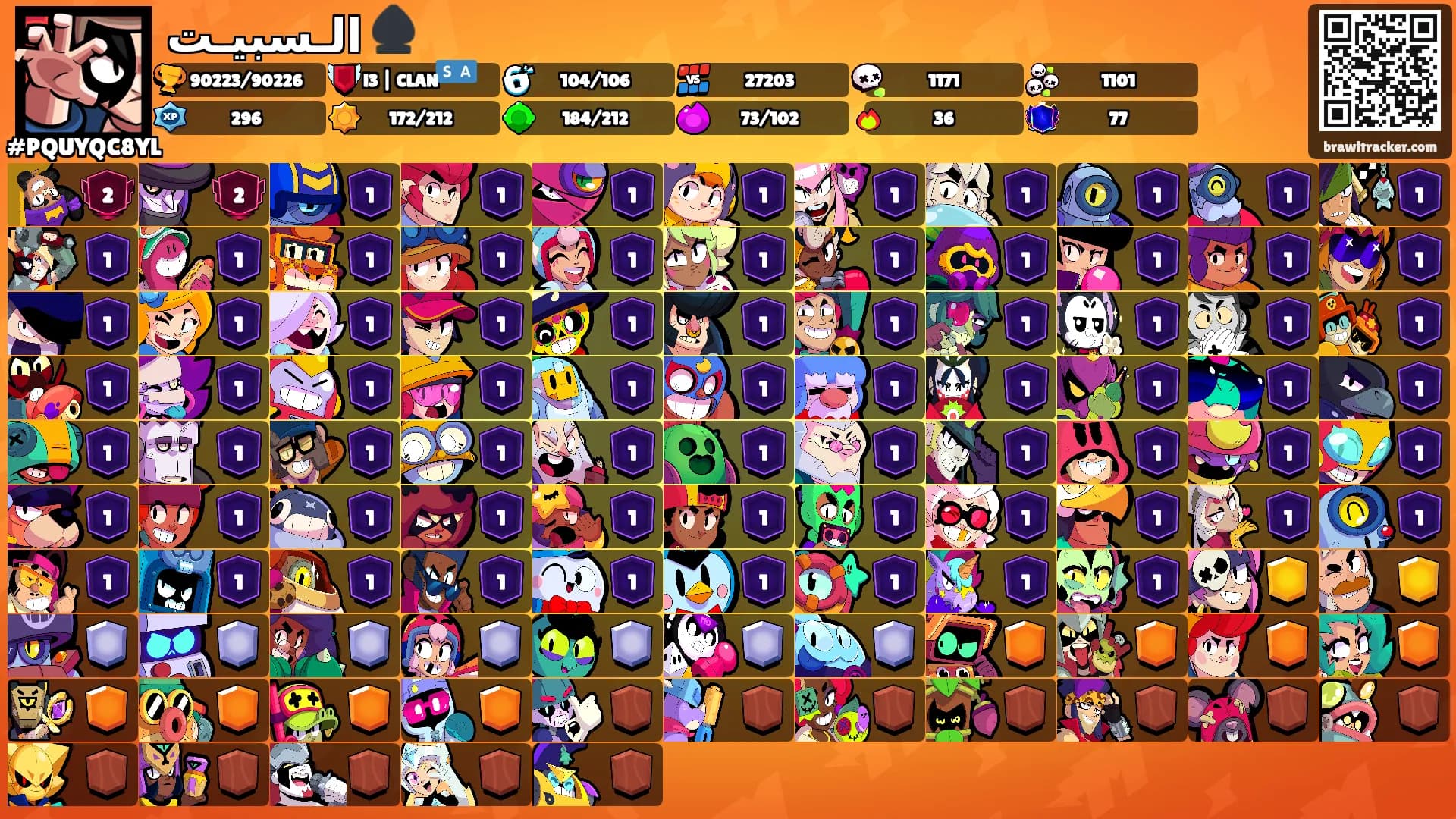 الـسبيـت ♠️'s Ranks