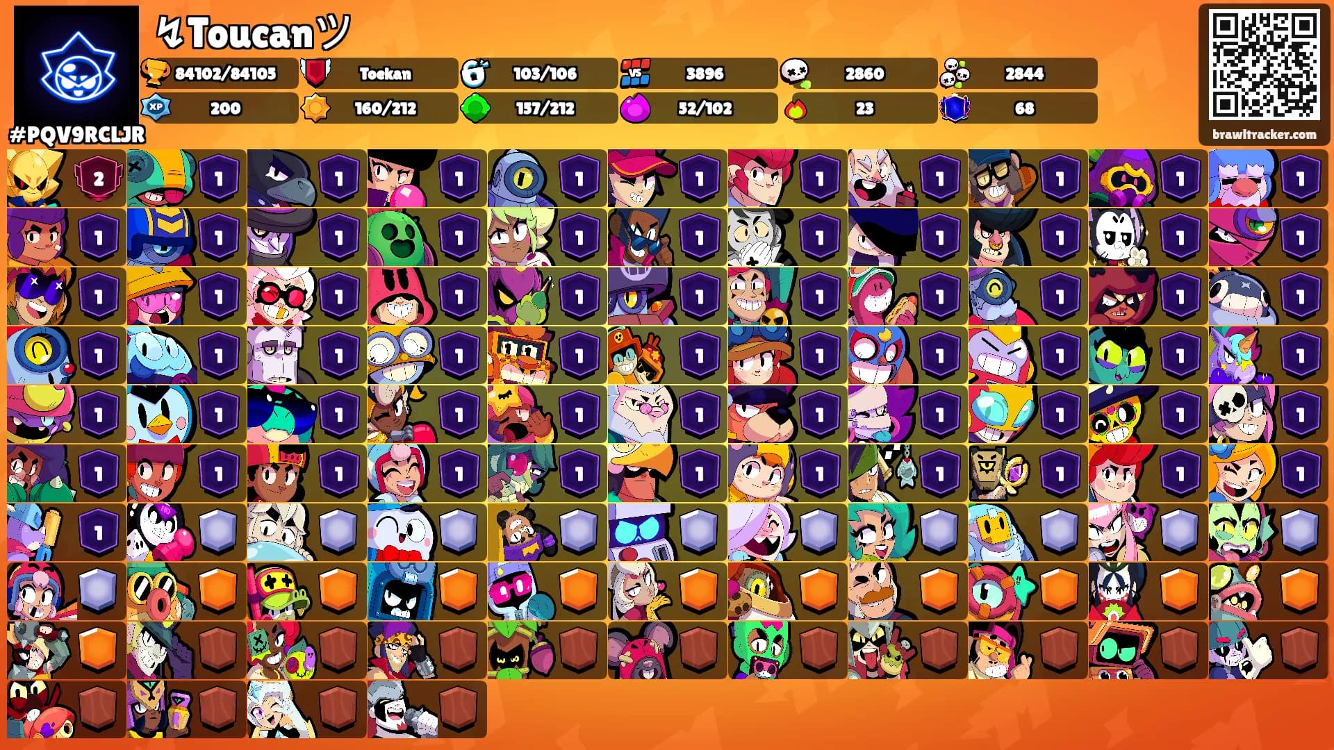 ↯Toucanツ's Ranks