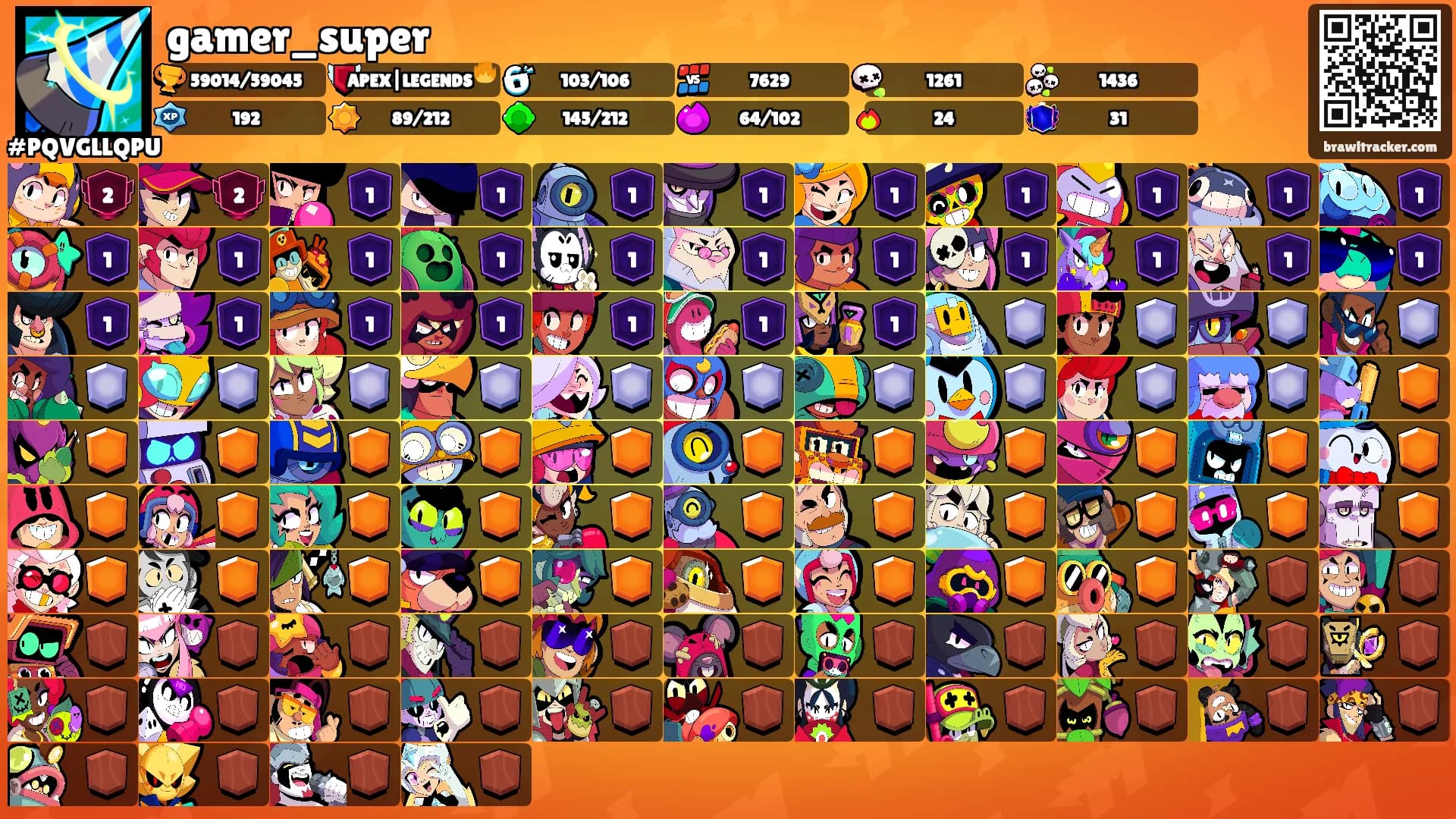 gamer_super's Ranks