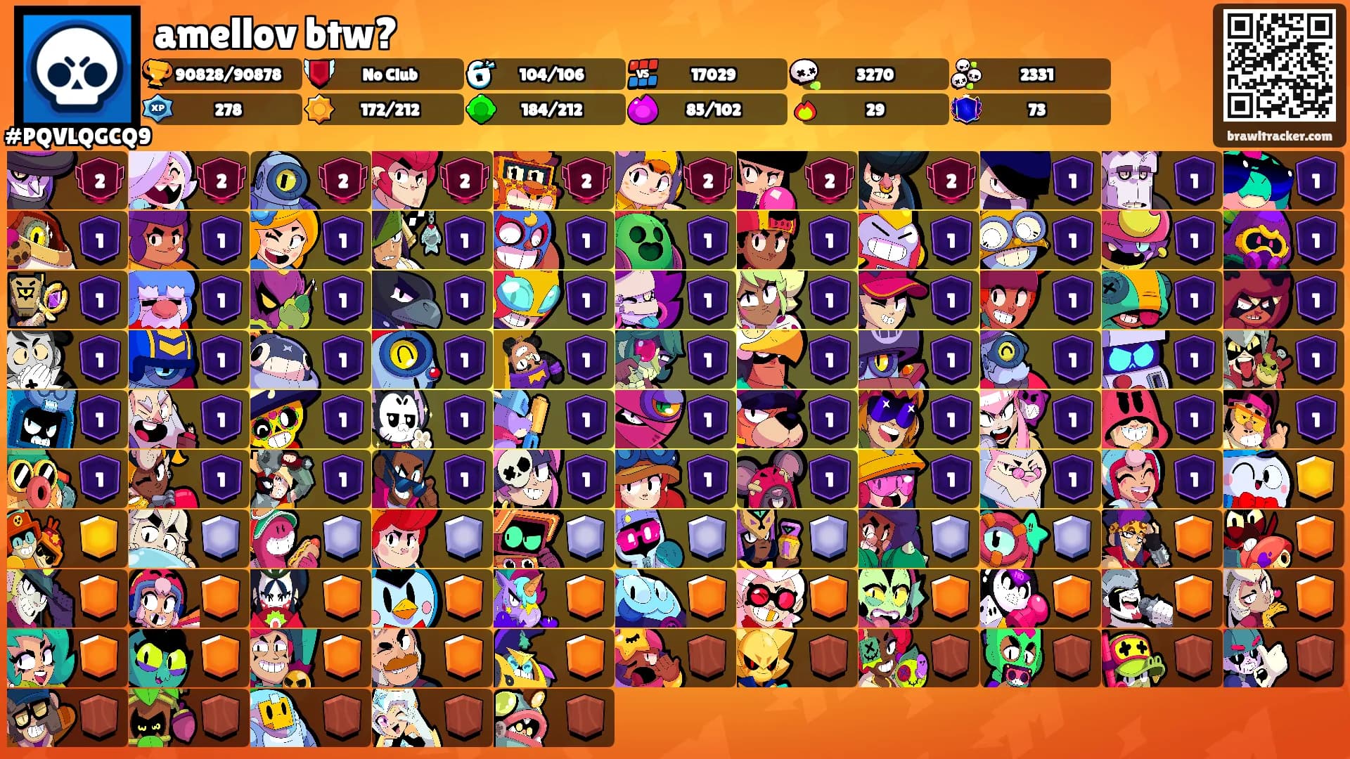 amellov btw?'s Ranks