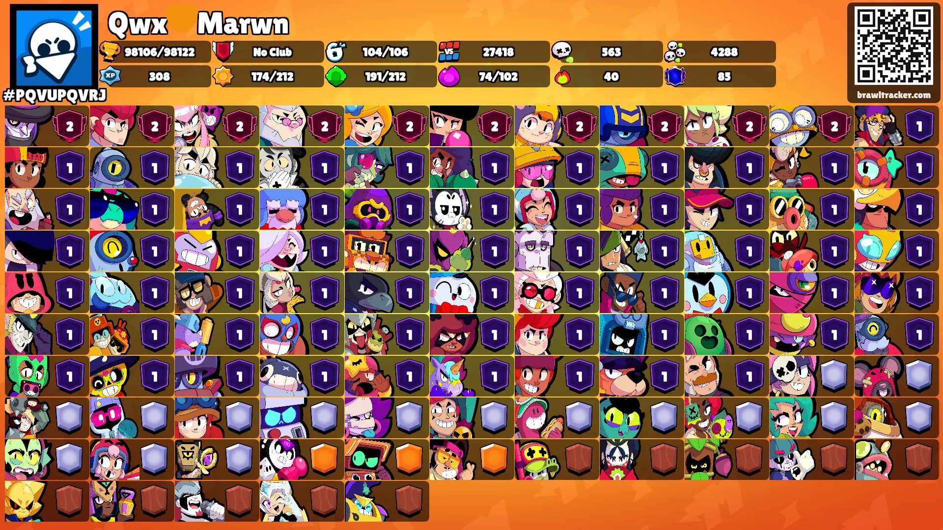 Qwx🧡Marwn's Ranks