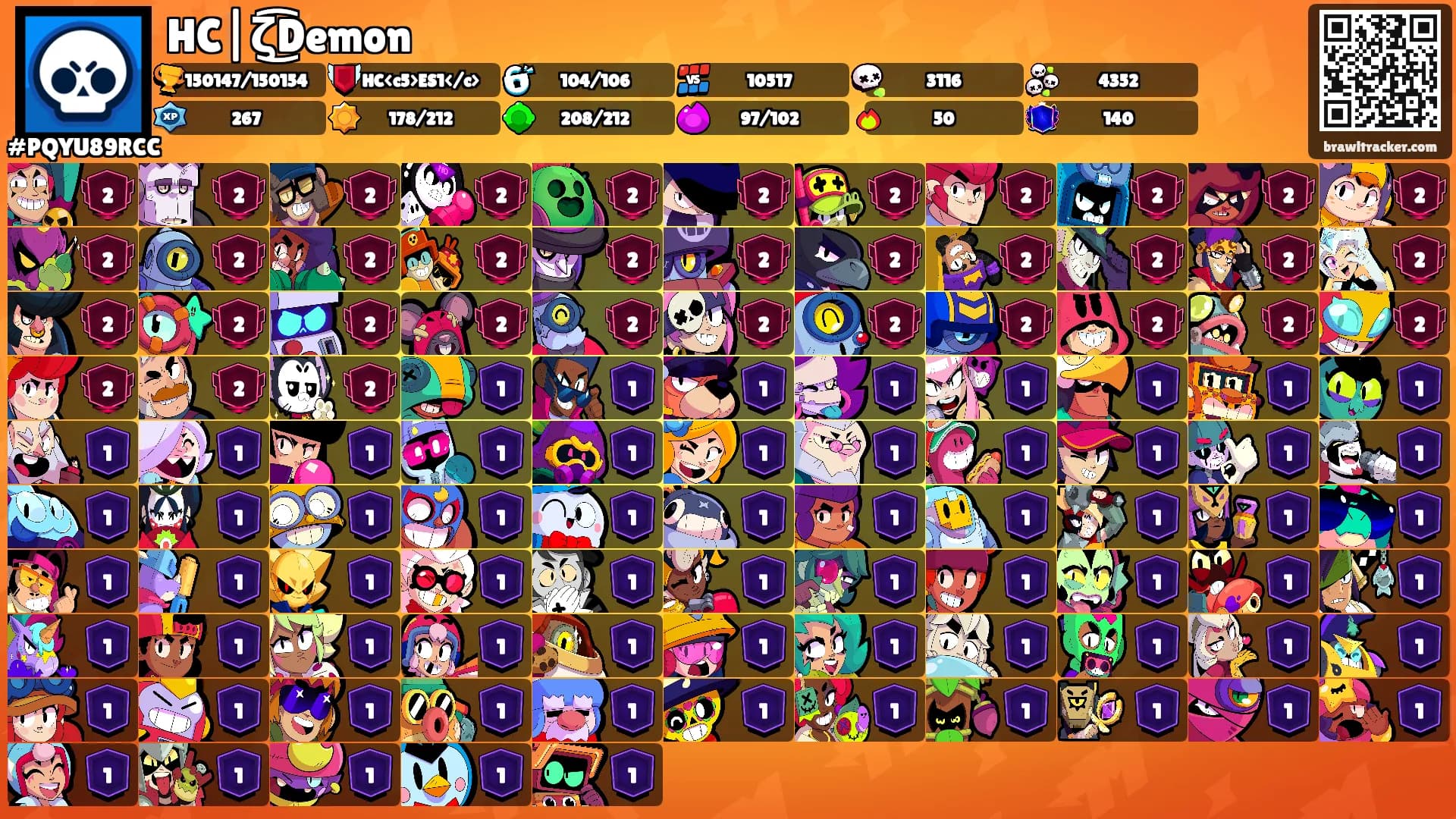 HC|ζ͜͡Demon's Ranks
