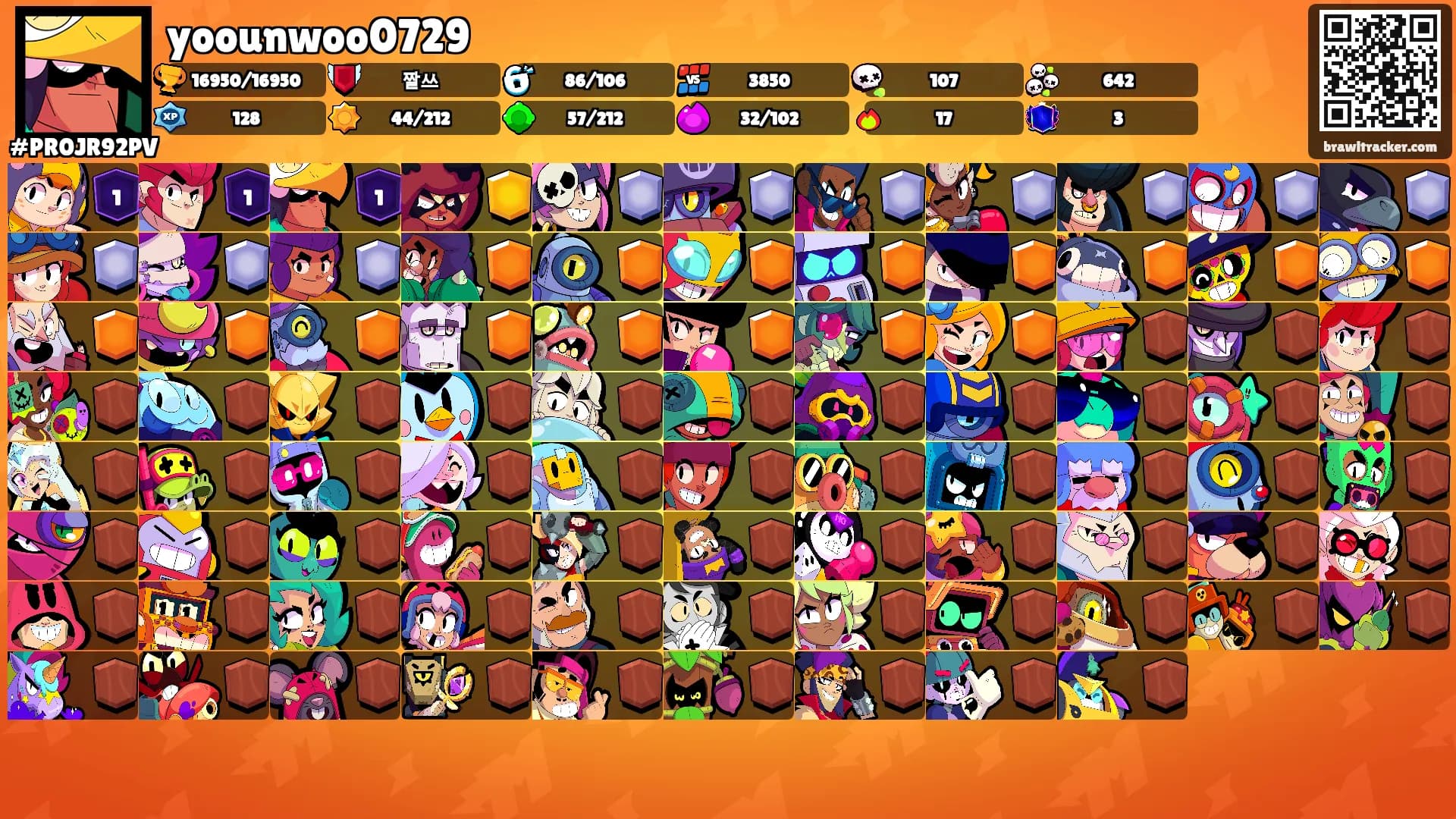 yoounwoo0729's Ranks
