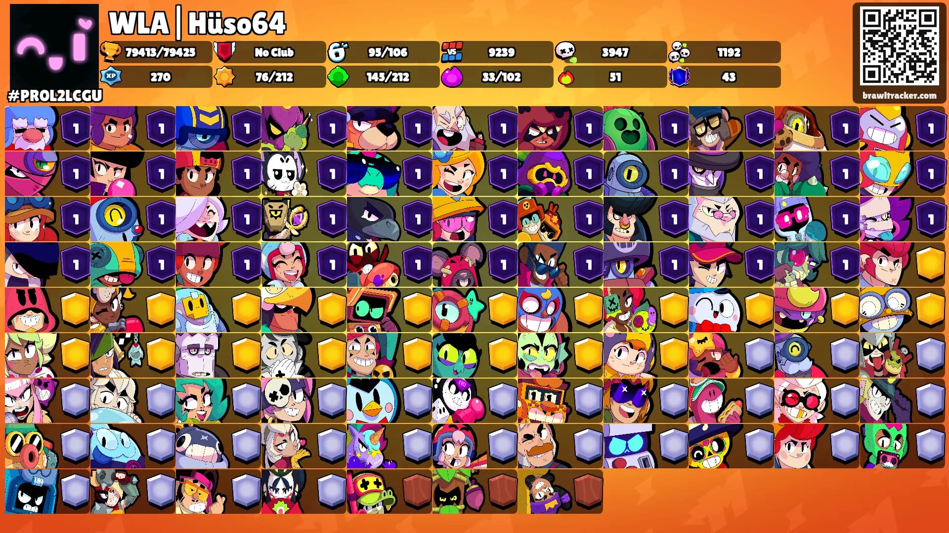 WLA|Hüso64's Ranks