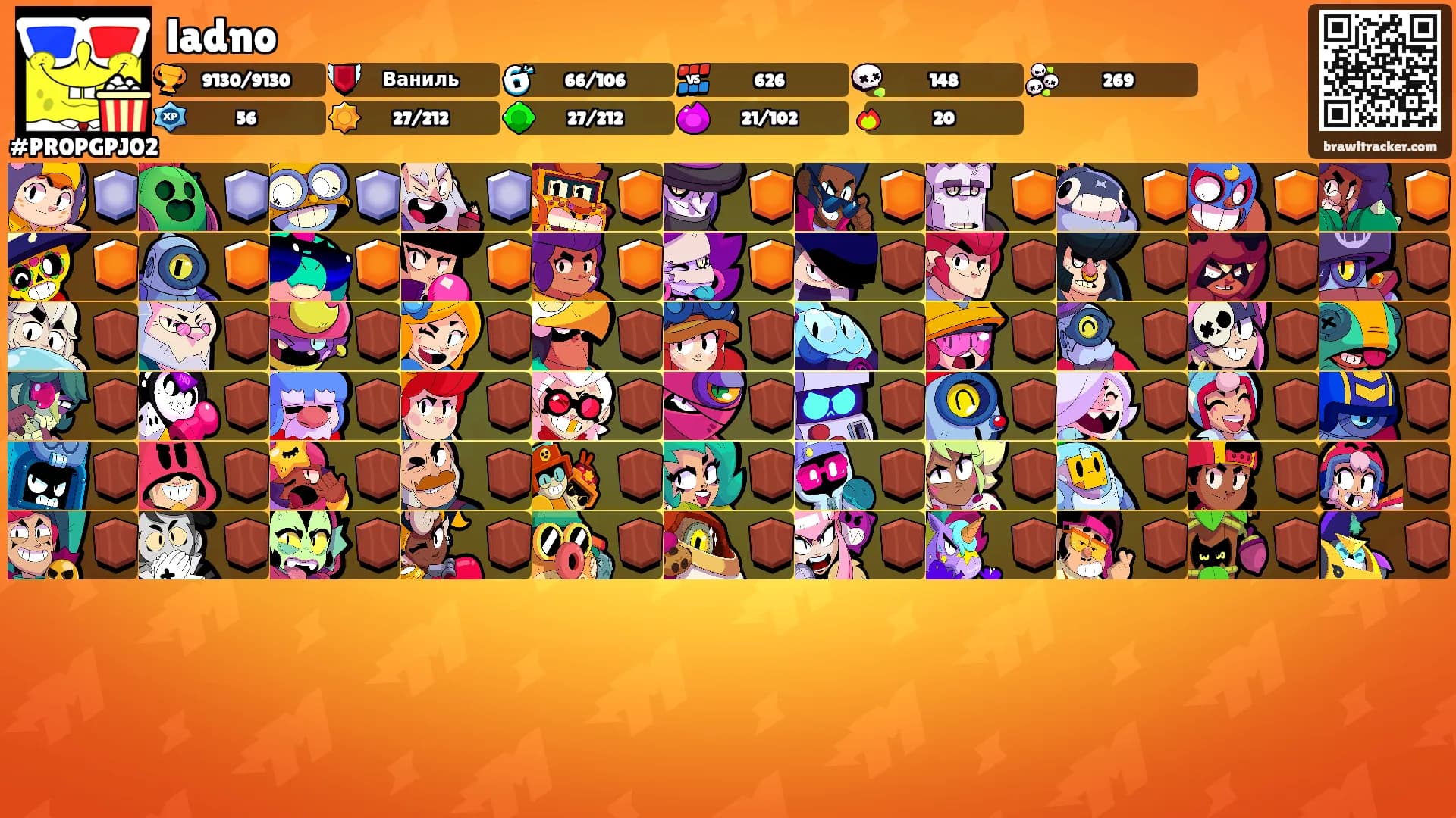 ladno's Ranks