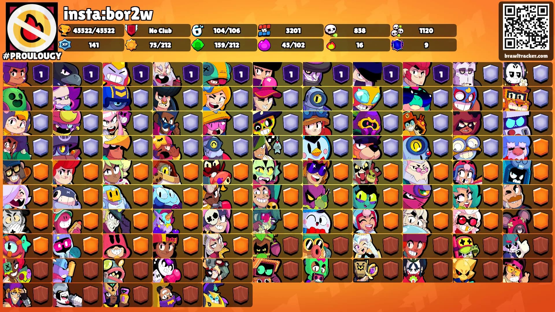 insta:bor2w's Ranks