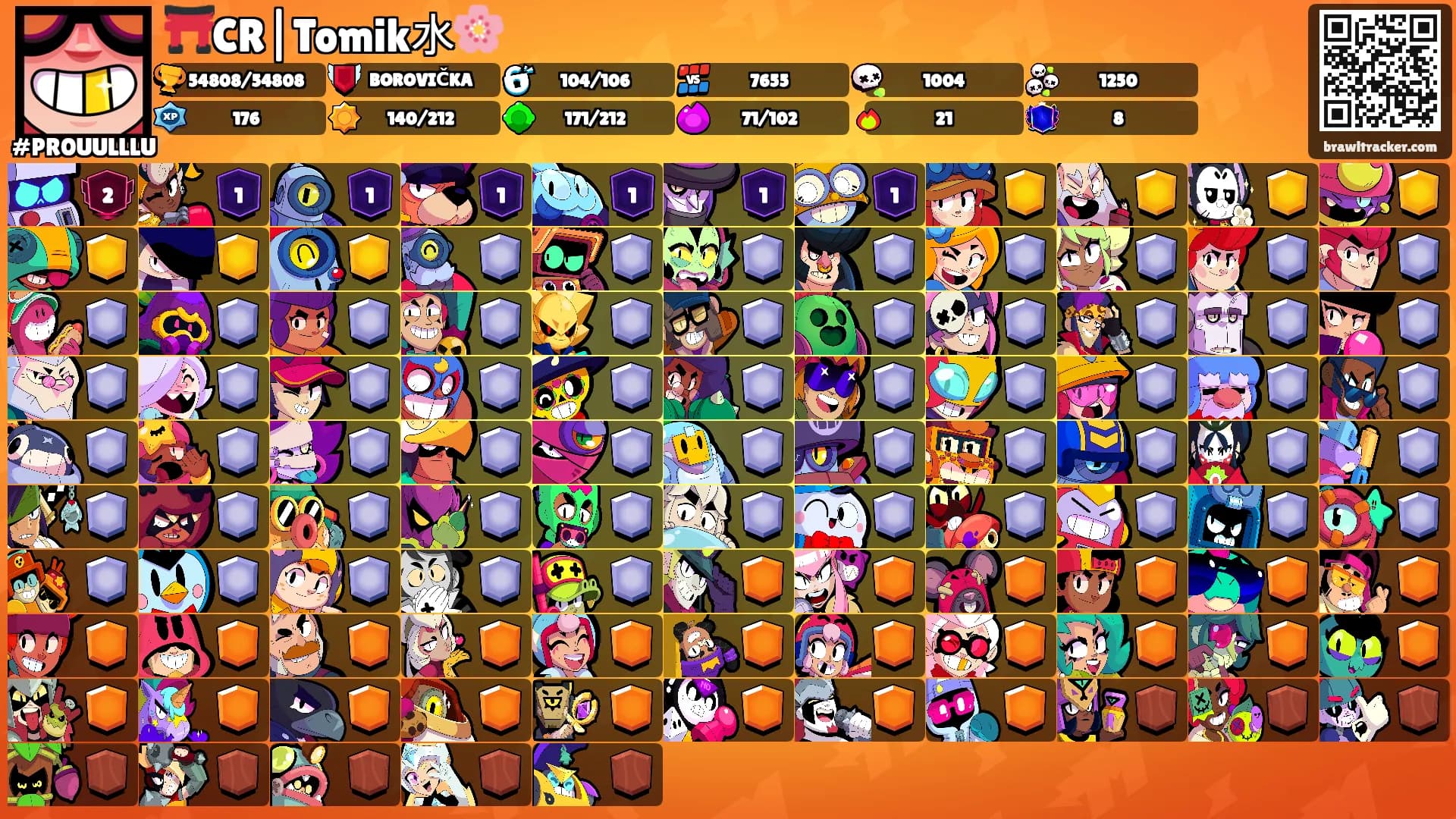 ⛩️CR|Tomik水🌸's Ranks