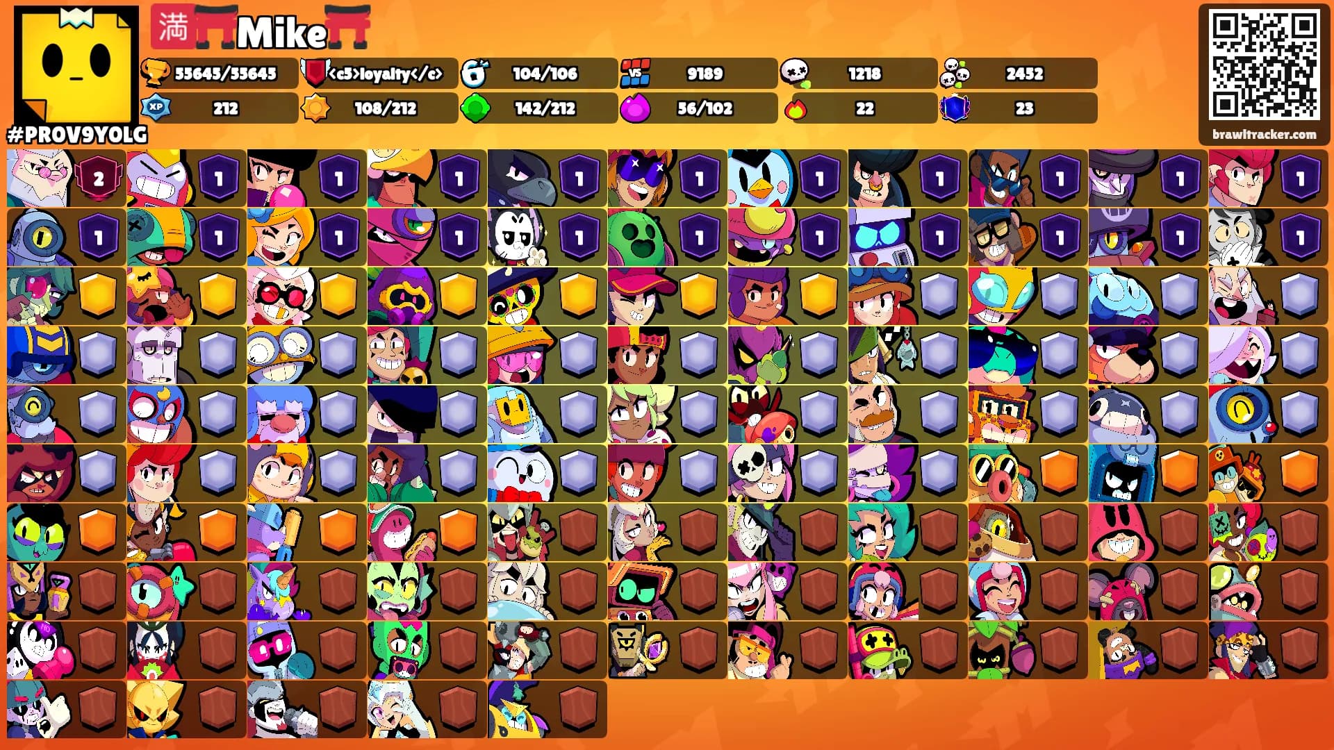 🈵⛩️Mike⛩️'s Ranks
