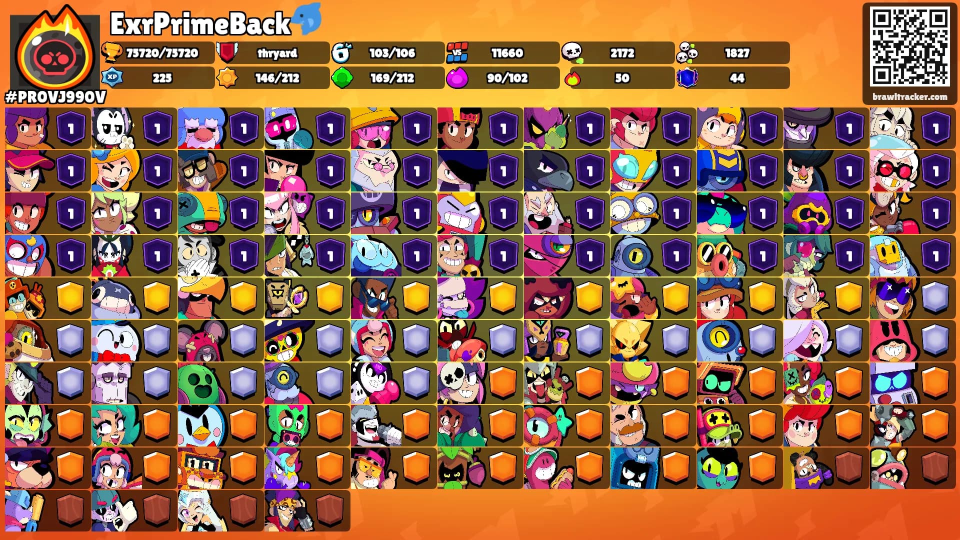 ExrPrimeBack🐬's Ranks