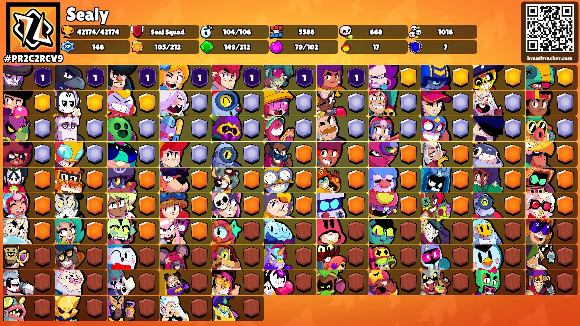 Sealy's Ranks