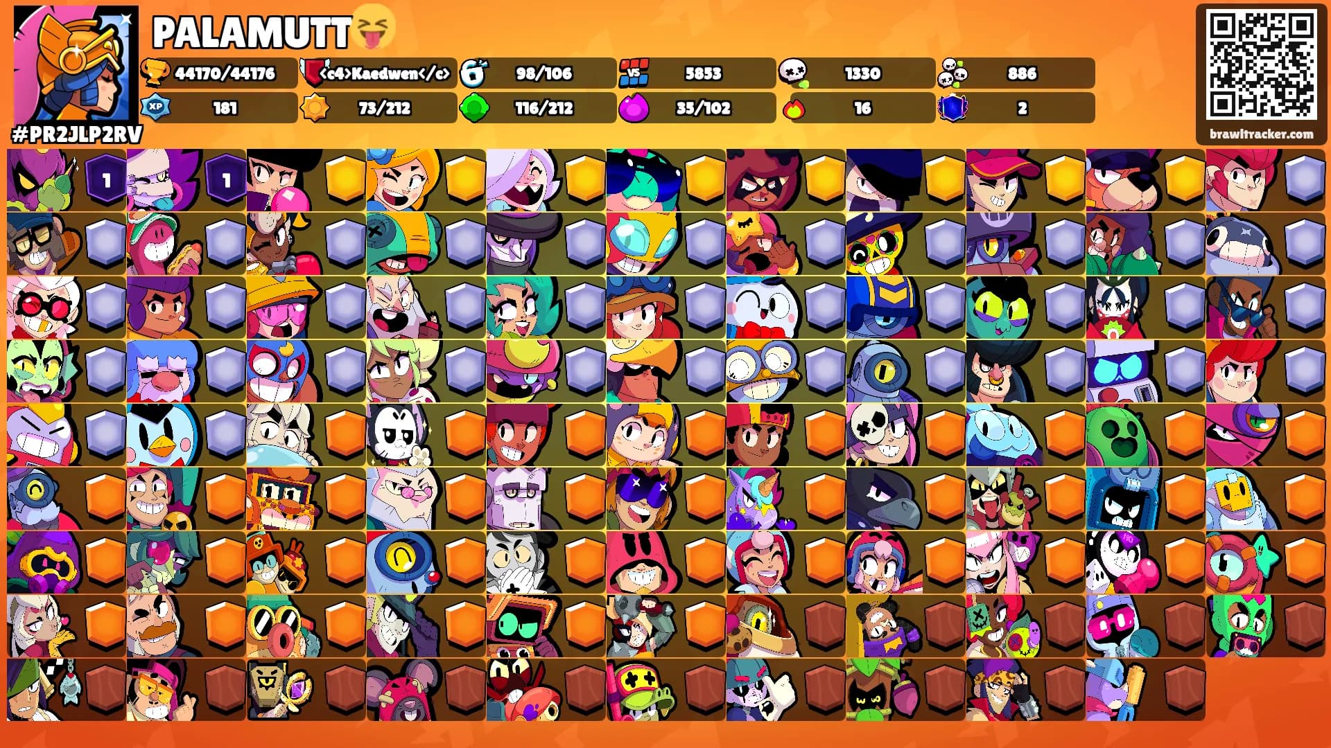 PALAMUTT😝's Ranks
