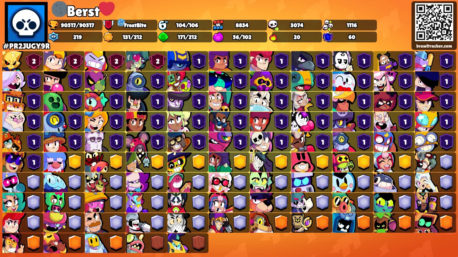 🌑Berst💔's Ranks