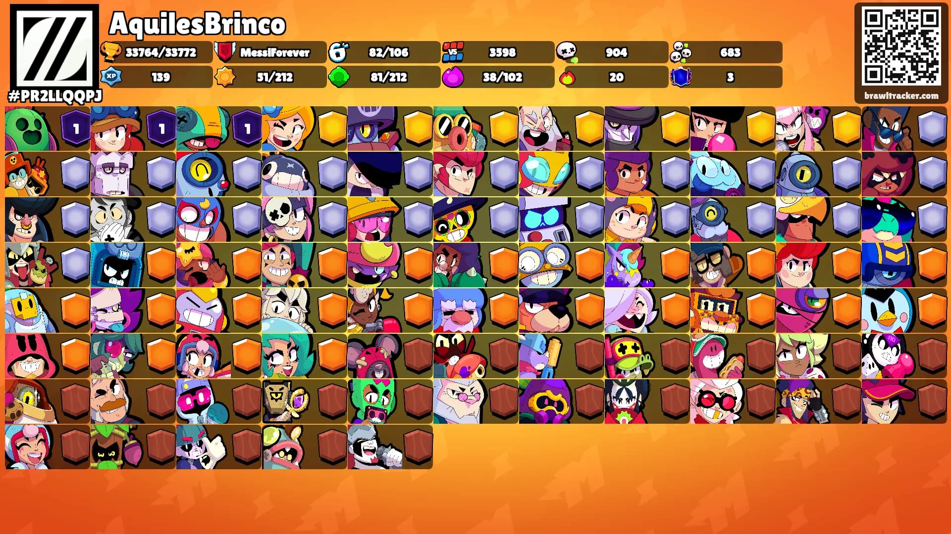 AquilesBrinco's Ranks
