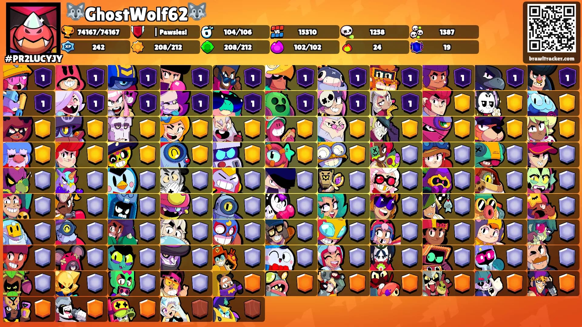 🐺GhostWolf62🐺's Ranks