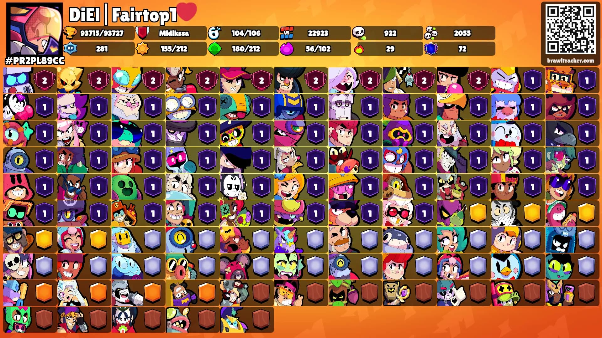 DiEl|Fairtop1❤️'s Ranks