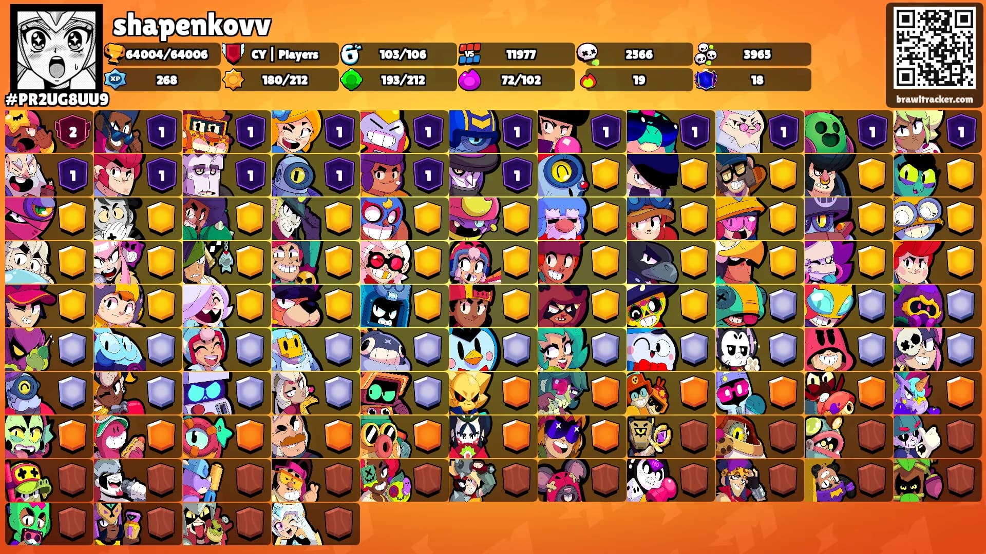 shapenkovv's Ranks