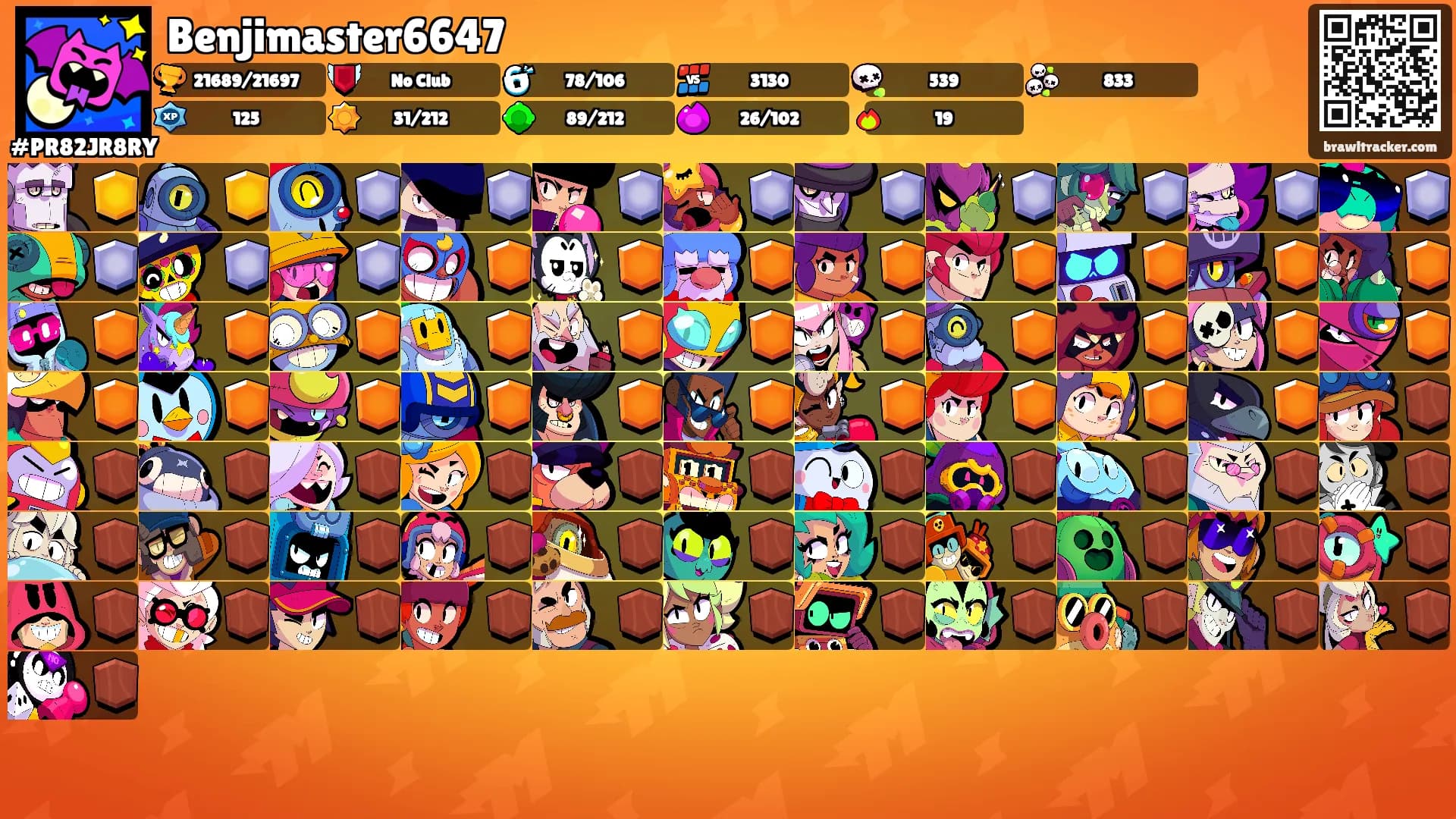 Benjimaster6647's Ranks