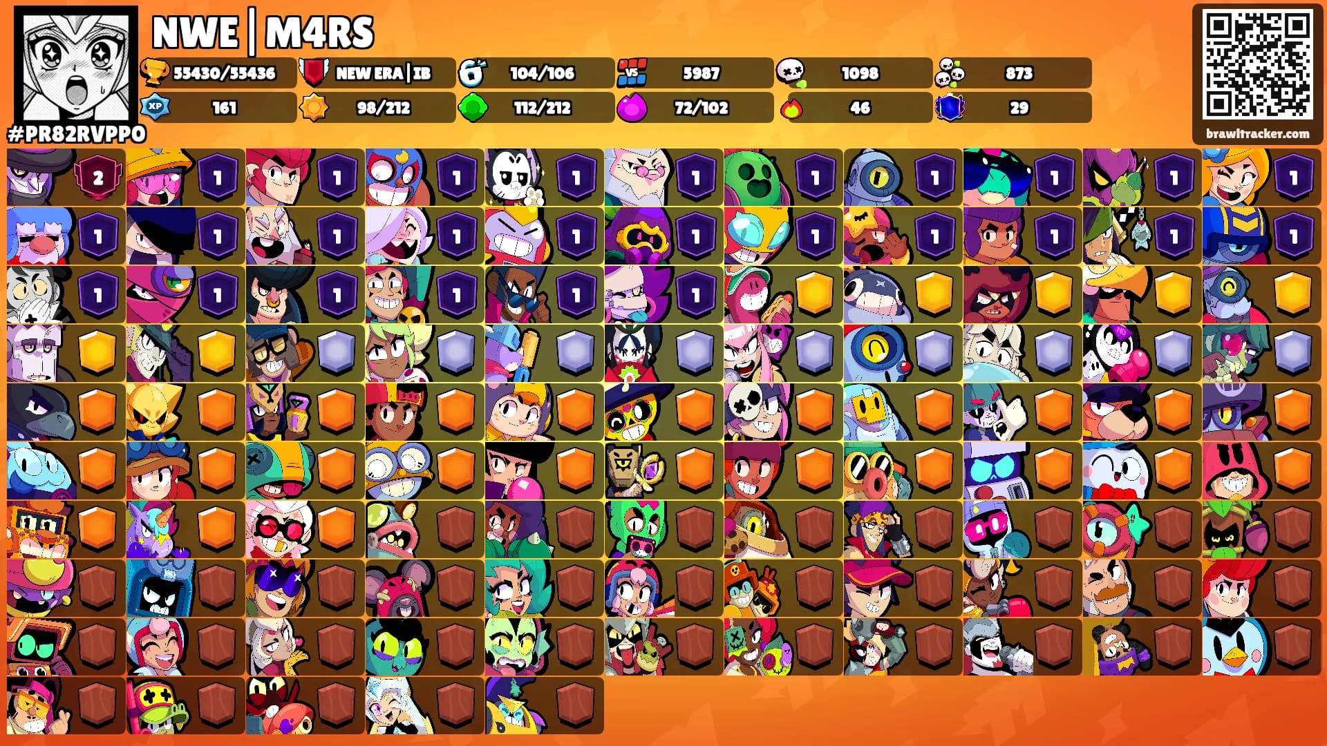 NWE|M4RS's Ranks